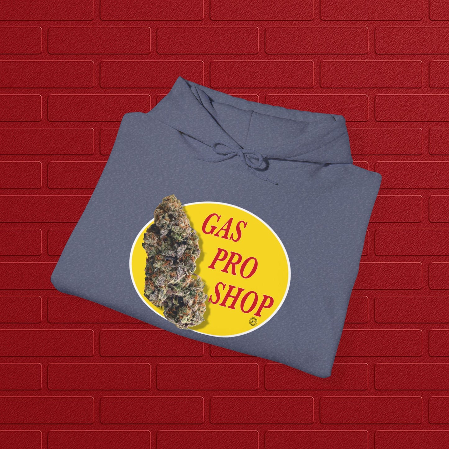 Gas Pro Shop Hoodie | Unisex Cannabis Sweatshirt | Cozy Gift for Stoners | Unique Graphic Hoodie | Perfect for Outdoors & Relaxation