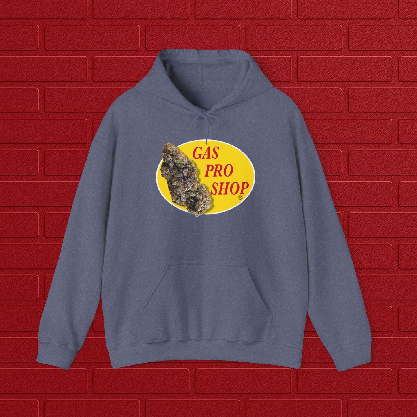 Gas Pro Shop Hoodie | Unisex Cannabis Sweatshirt | Cozy Gift for Stoners | Unique Graphic Hoodie | Perfect for Outdoors & Relaxation