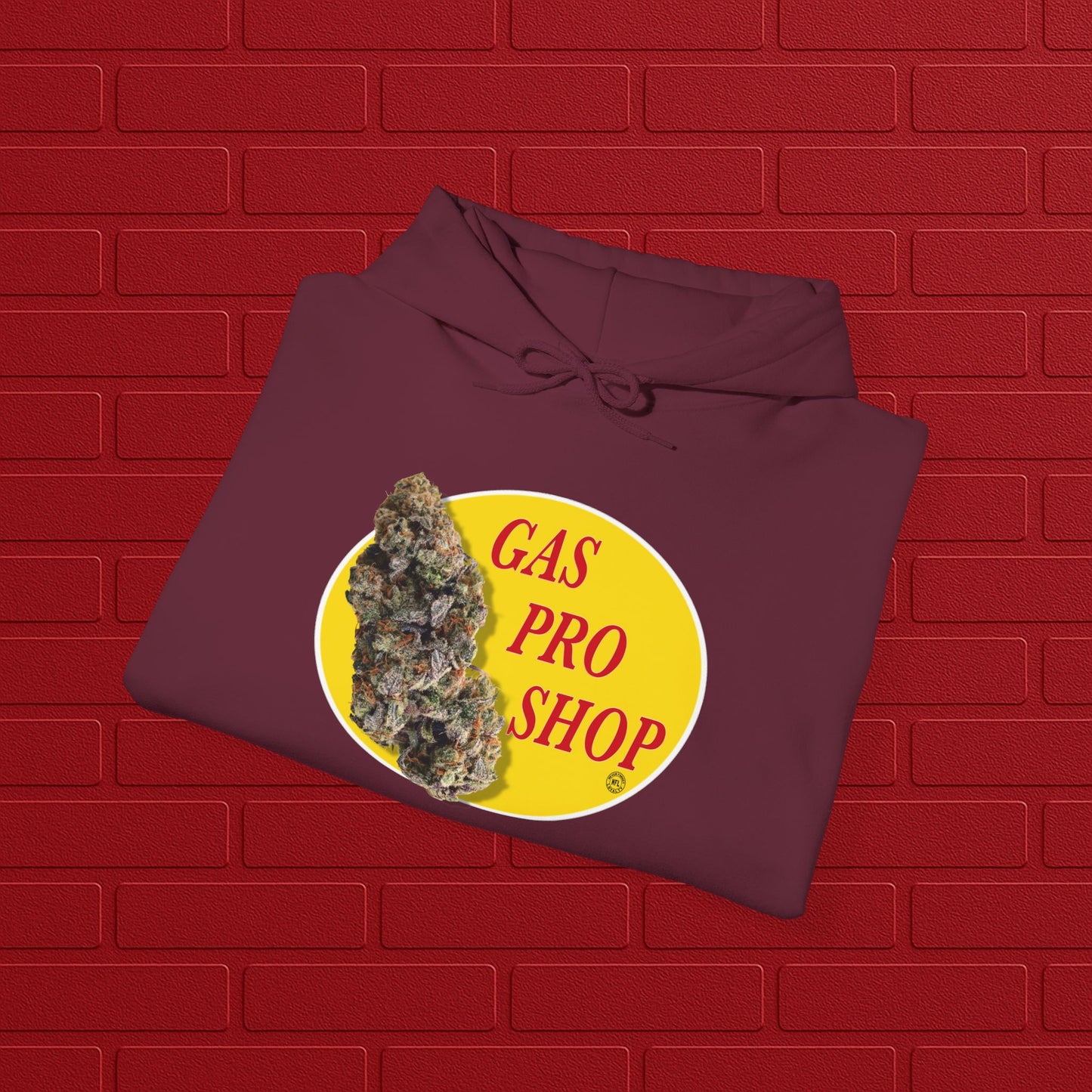 Gas Pro Shop Hoodie | Unisex Cannabis Sweatshirt | Cozy Gift for Stoners | Unique Graphic Hoodie | Perfect for Outdoors & Relaxation