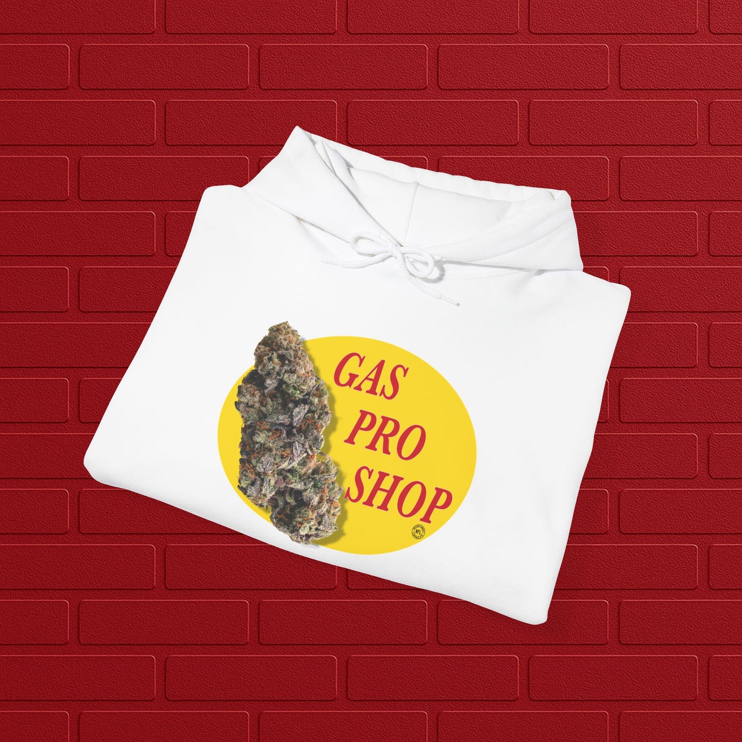 Gas Pro Shop Hoodie | Unisex Cannabis Sweatshirt | Cozy Gift for Stoners | Unique Graphic Hoodie | Perfect for Outdoors & Relaxation