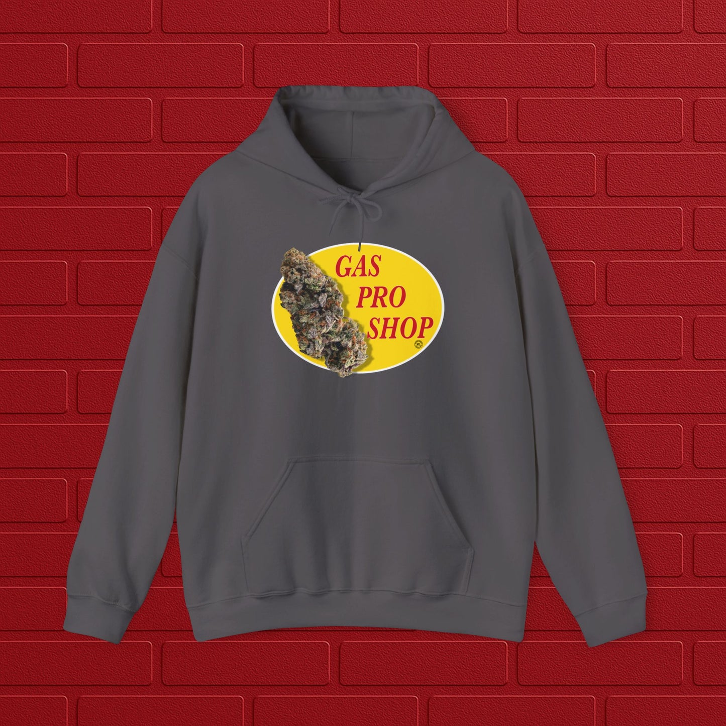 Gas Pro Shop Hoodie | Unisex Cannabis Sweatshirt | Cozy Gift for Stoners | Unique Graphic Hoodie | Perfect for Outdoors & Relaxation
