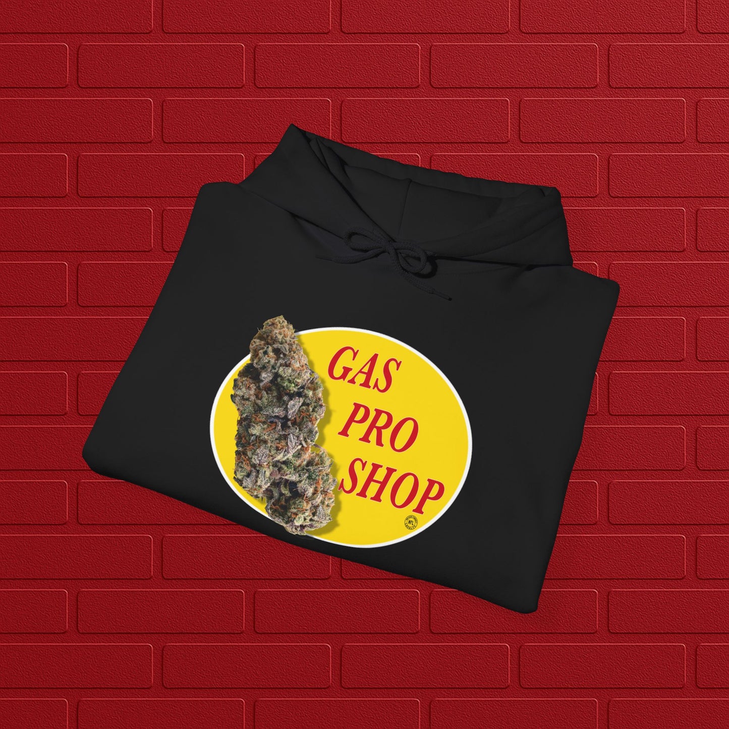 Gas Pro Shop Hoodie | Unisex Cannabis Sweatshirt | Cozy Gift for Stoners | Unique Graphic Hoodie | Perfect for Outdoors & Relaxation