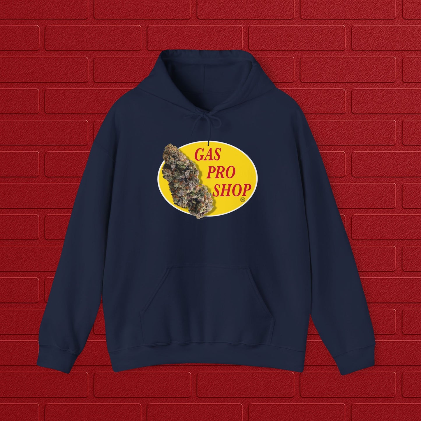 Gas Pro Shop Hoodie | Unisex Cannabis Sweatshirt | Cozy Gift for Stoners | Unique Graphic Hoodie | Perfect for Outdoors & Relaxation