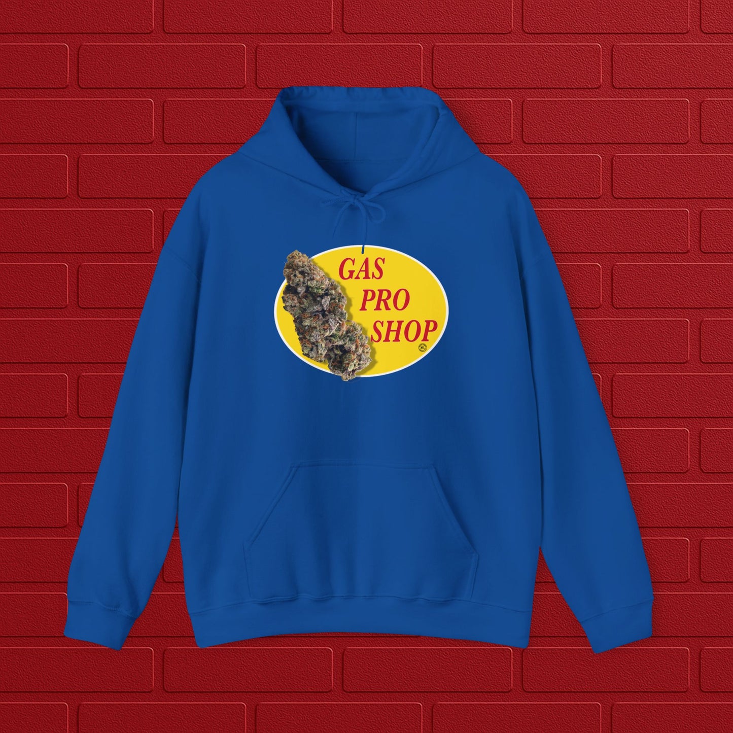 Gas Pro Shop Hoodie | Unisex Cannabis Sweatshirt | Cozy Gift for Stoners | Unique Graphic Hoodie | Perfect for Outdoors & Relaxation