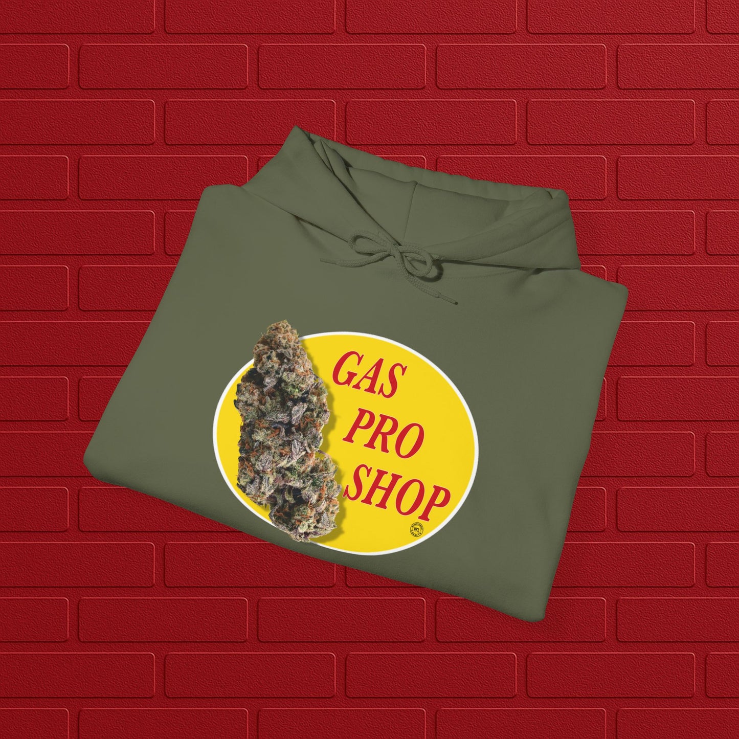 Gas Pro Shop Hoodie | Unisex Cannabis Sweatshirt | Cozy Gift for Stoners | Unique Graphic Hoodie | Perfect for Outdoors & Relaxation