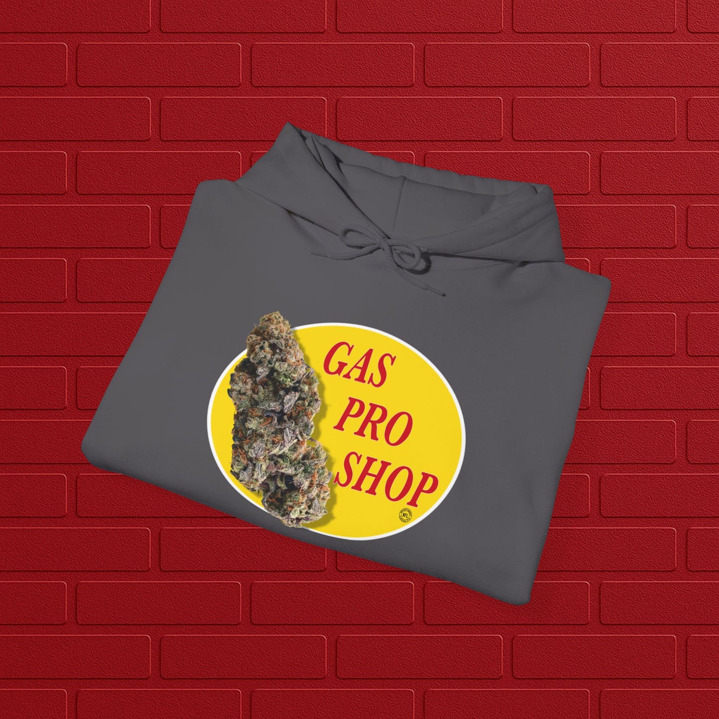 Gas Pro Shop Hoodie | Unisex Cannabis Sweatshirt | Cozy Gift for Stoners | Unique Graphic Hoodie | Perfect for Outdoors & Relaxation