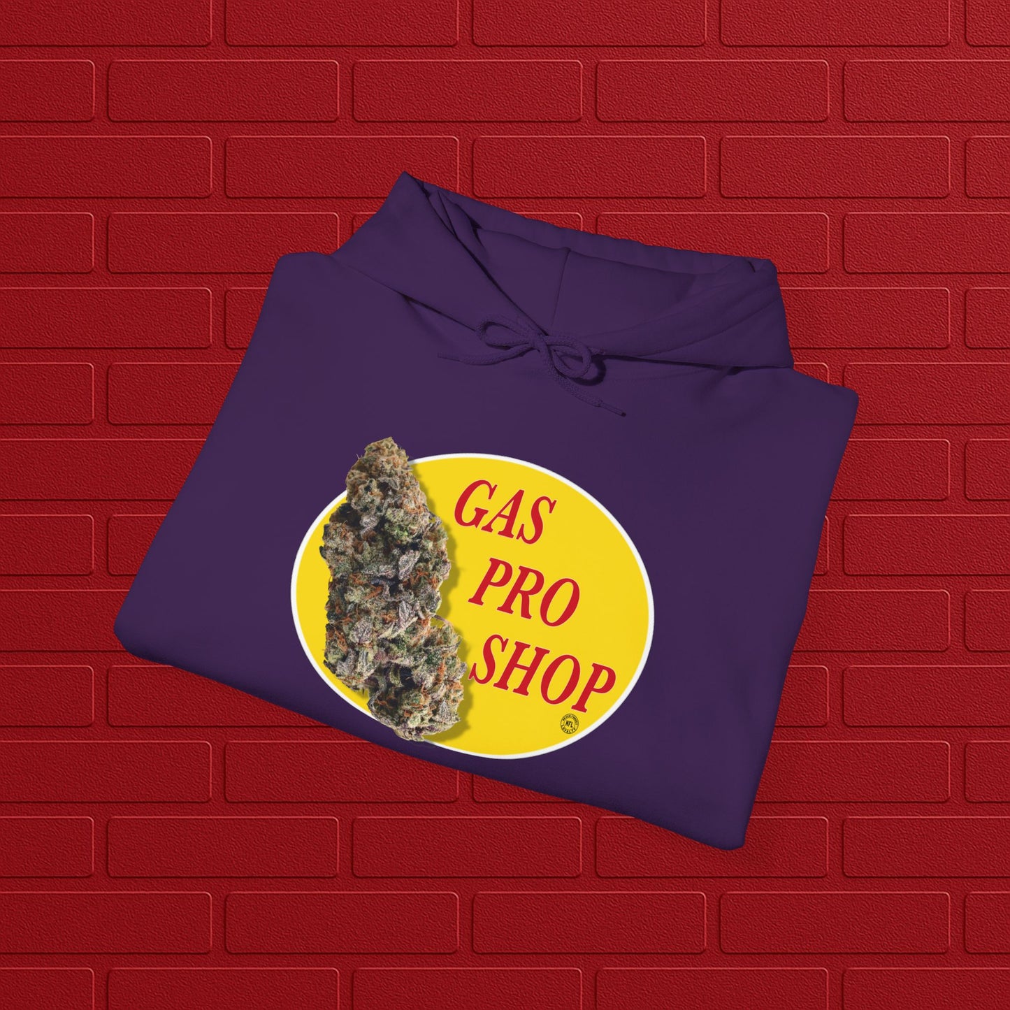 Gas Pro Shop Hoodie | Unisex Cannabis Sweatshirt | Cozy Gift for Stoners | Unique Graphic Hoodie | Perfect for Outdoors & Relaxation
