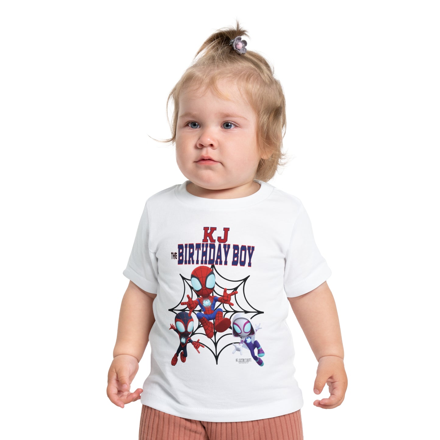 KJ BIRTHDAY Baby Short Sleeve T-Shirt Printify