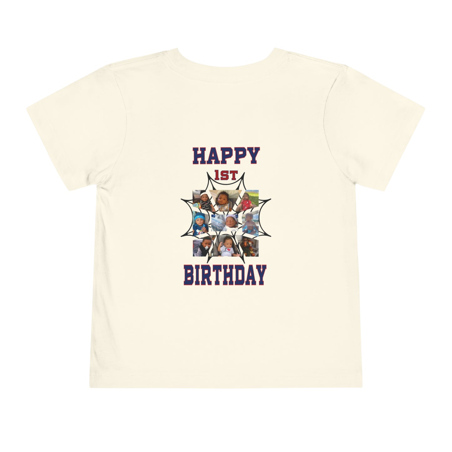 KJ BIRTHDAY SISTER Toddler Short Sleeve Tee Printify