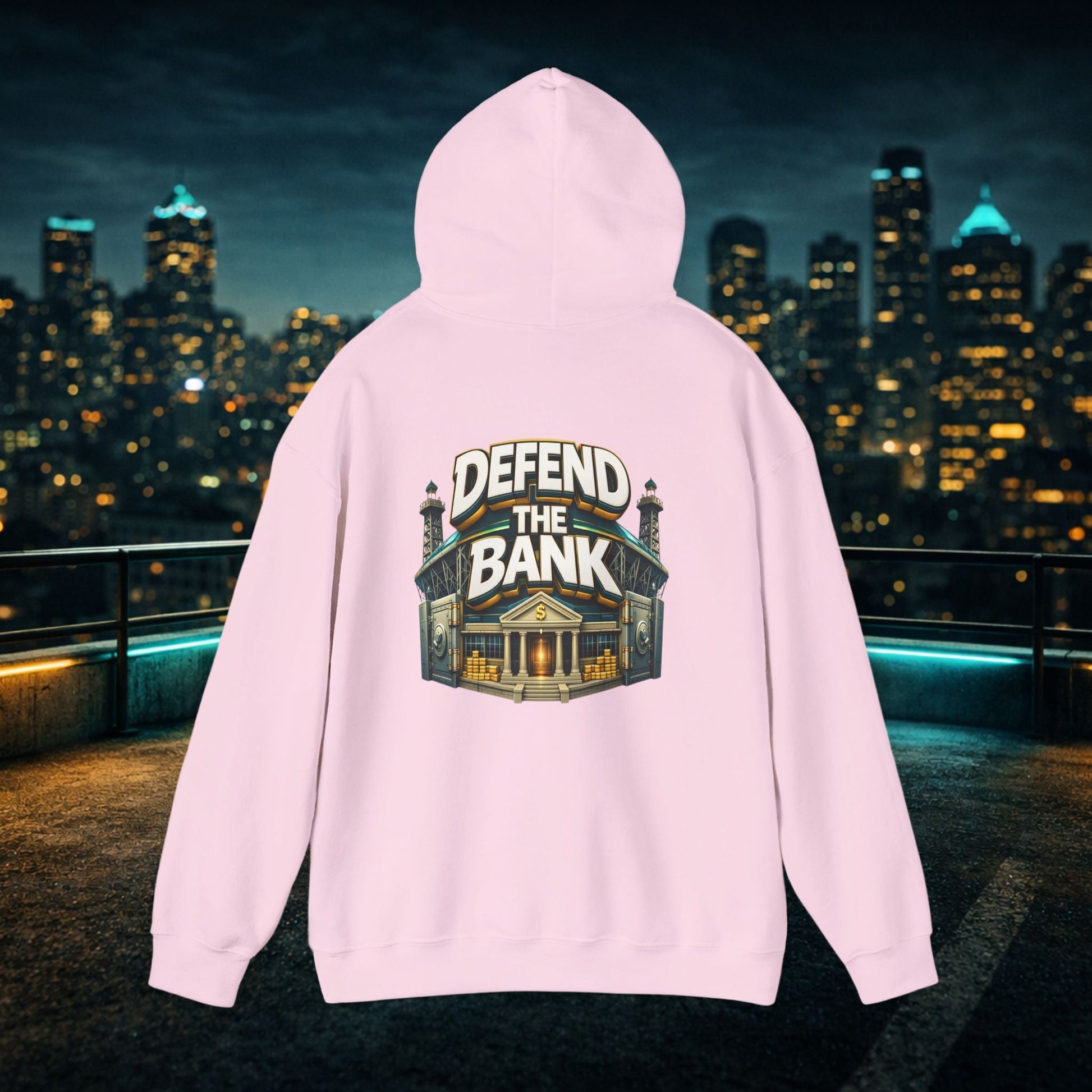 Duuuval Built Different / Defend The Bank Hoodie — Jacksonville Pride Graphic Hoodie Printify