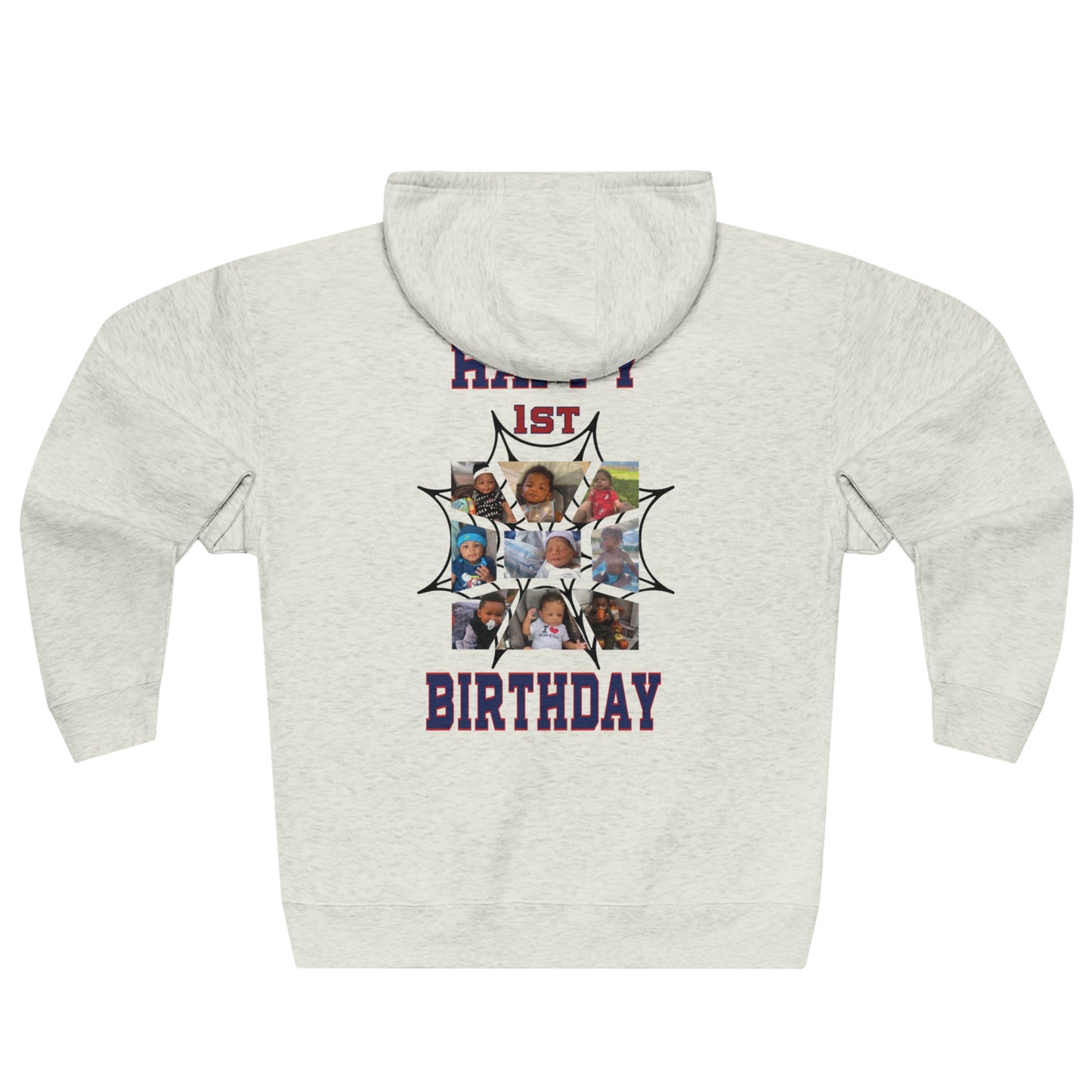 KJ BIRTHDAY Unisex Zip Hoodie Printify