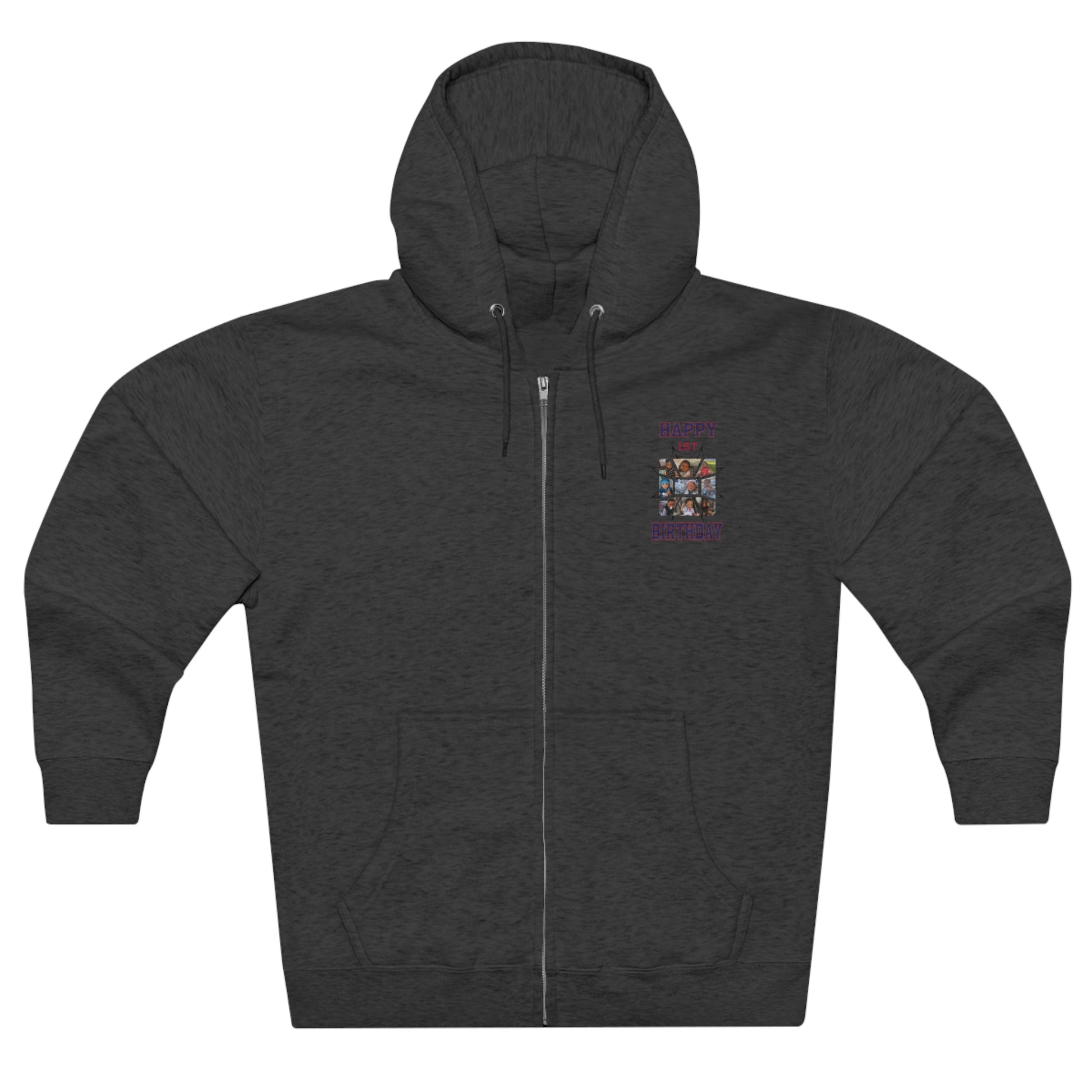 KJ BIRTHDAY Unisex Zip Hoodie Printify