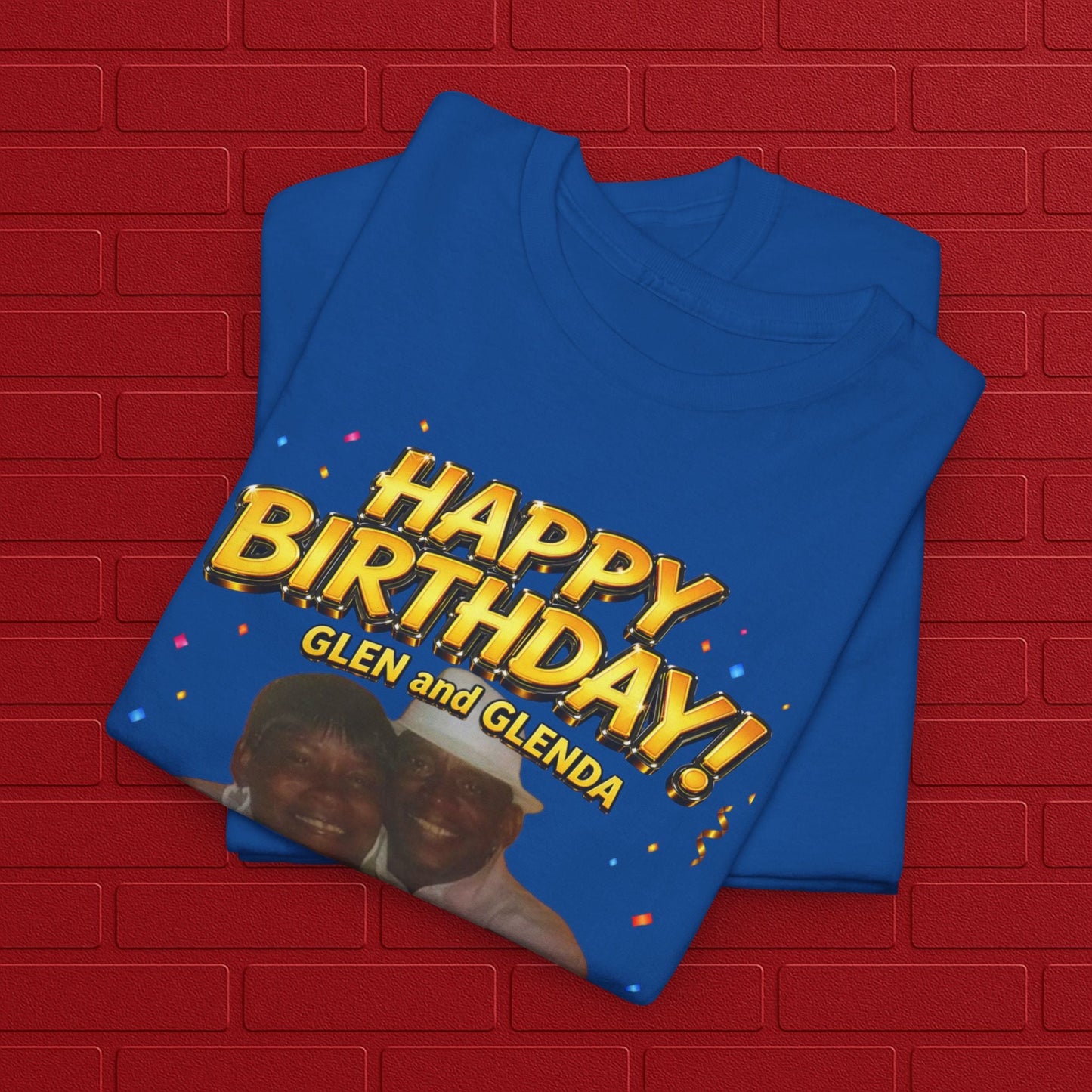 Birthday Tee - "Happy Birthday! June 25 2026" Personalized Glen Tribute Shirt Printify
