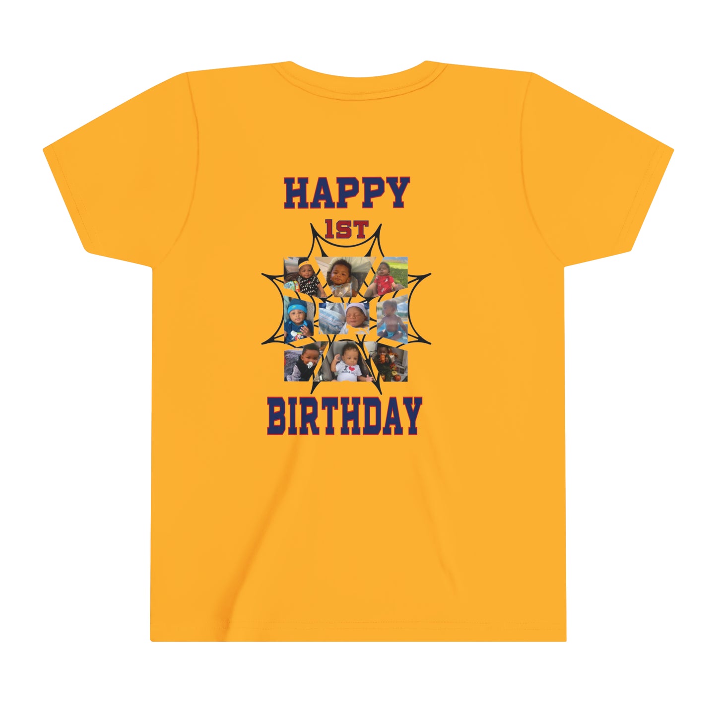 KJ BIRTHDAY COUSIN Youth Short Sleeve Tee Printify