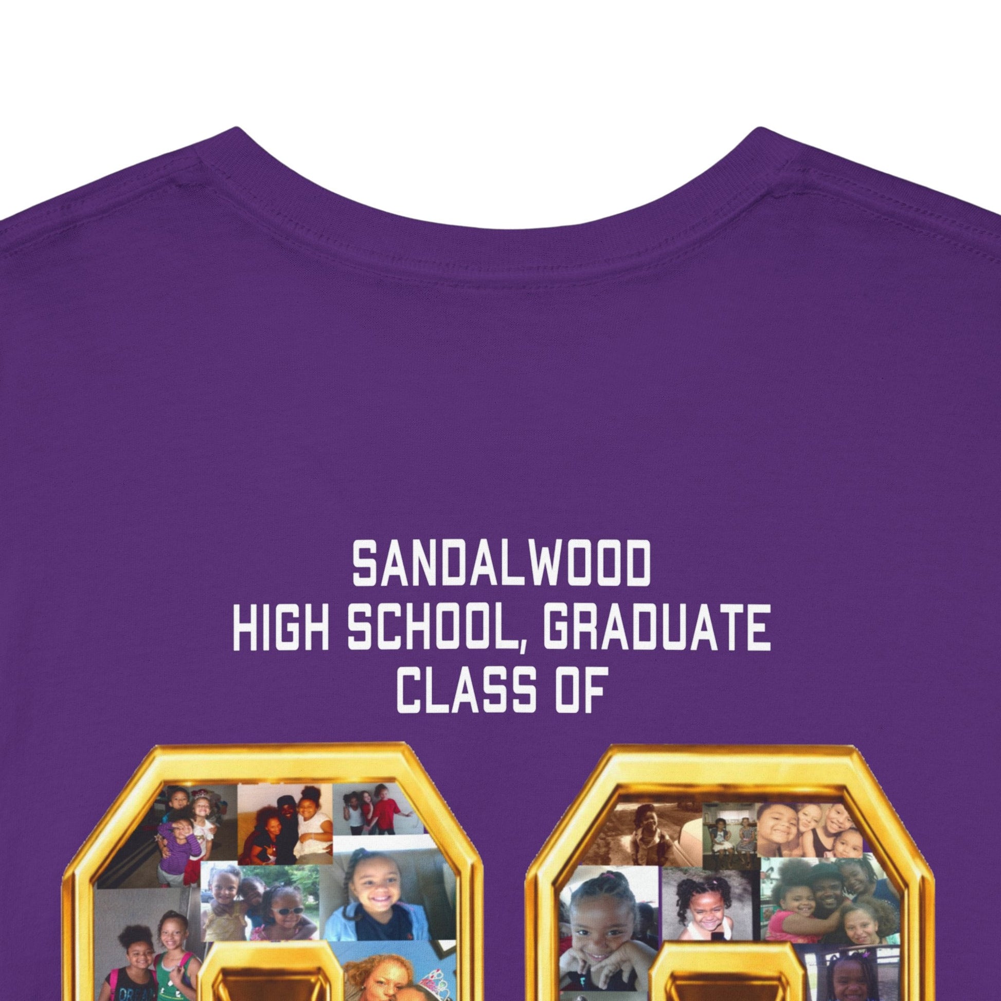 Graduation Photo Tee — Personalized 'Congratulations Keandra' Senior 2026 Graduate Shirt Printify