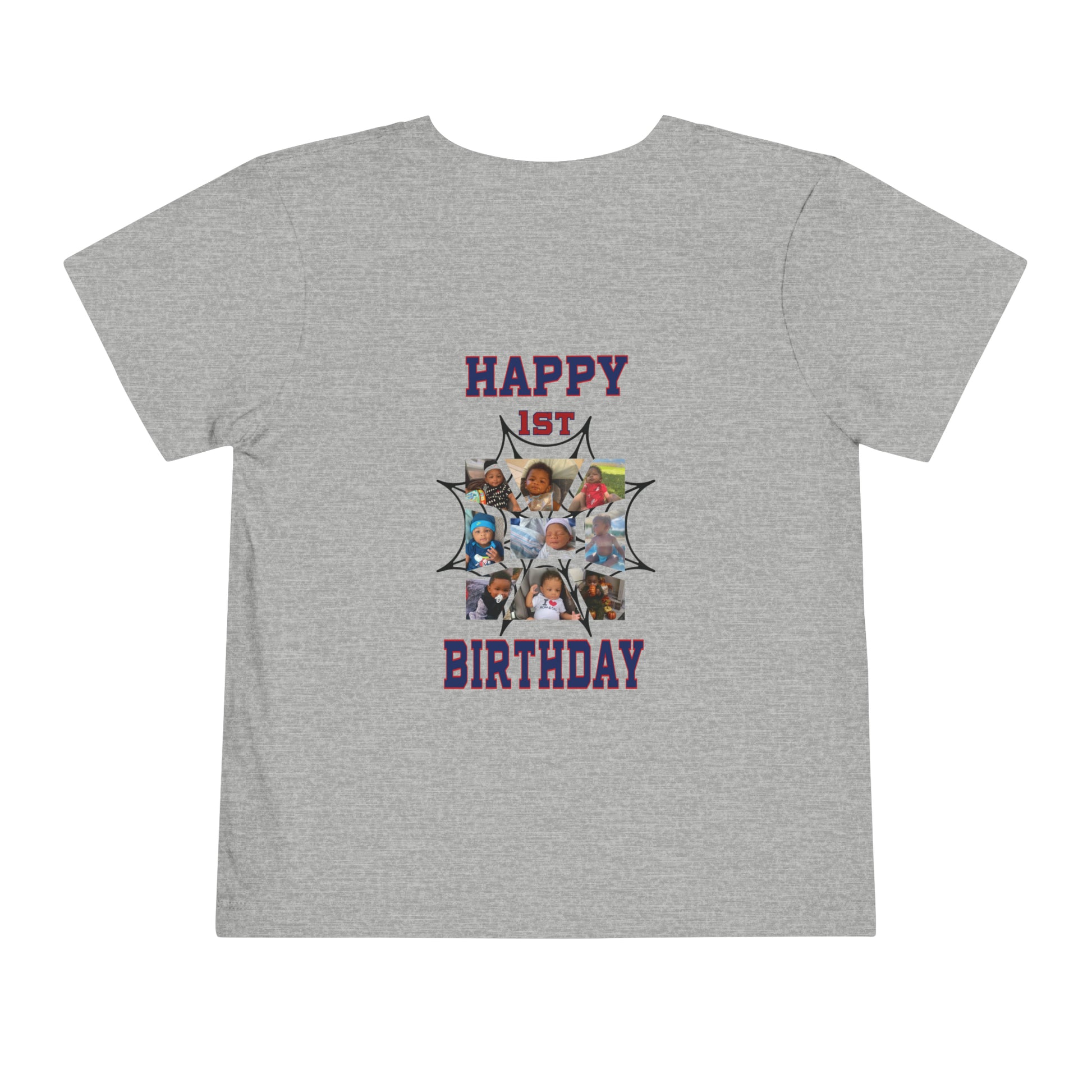 KJ BIRTHDAY SISTER Toddler Short Sleeve Tee Printify