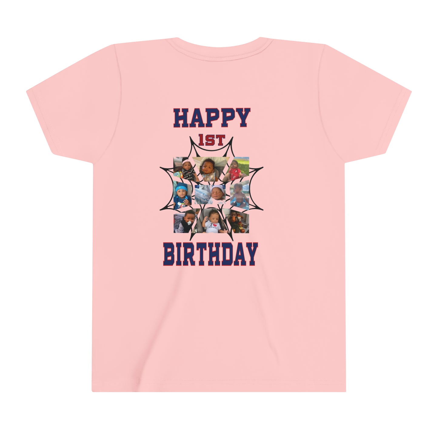 KJ BIRTHDAY COUSIN Youth Short Sleeve Tee Printify