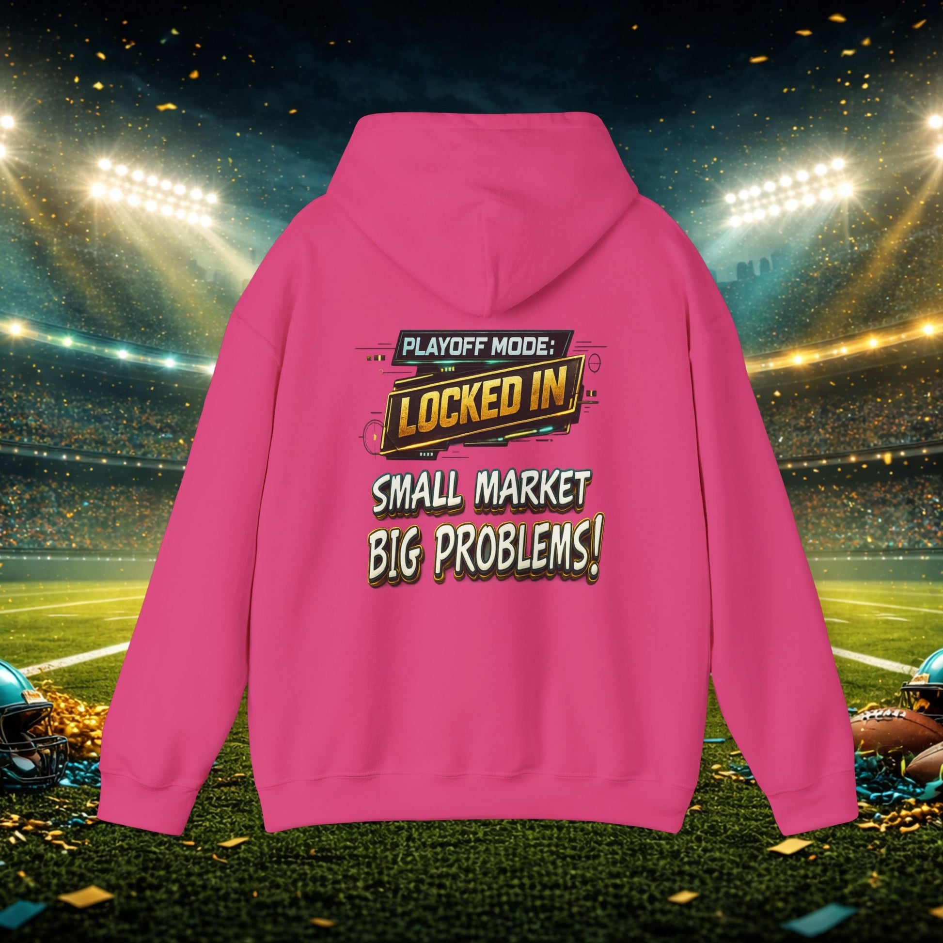 Duval vs All Y’all Hoodie — "Playoff Mode: Locked In" Football Fan Sweatshirt Printify