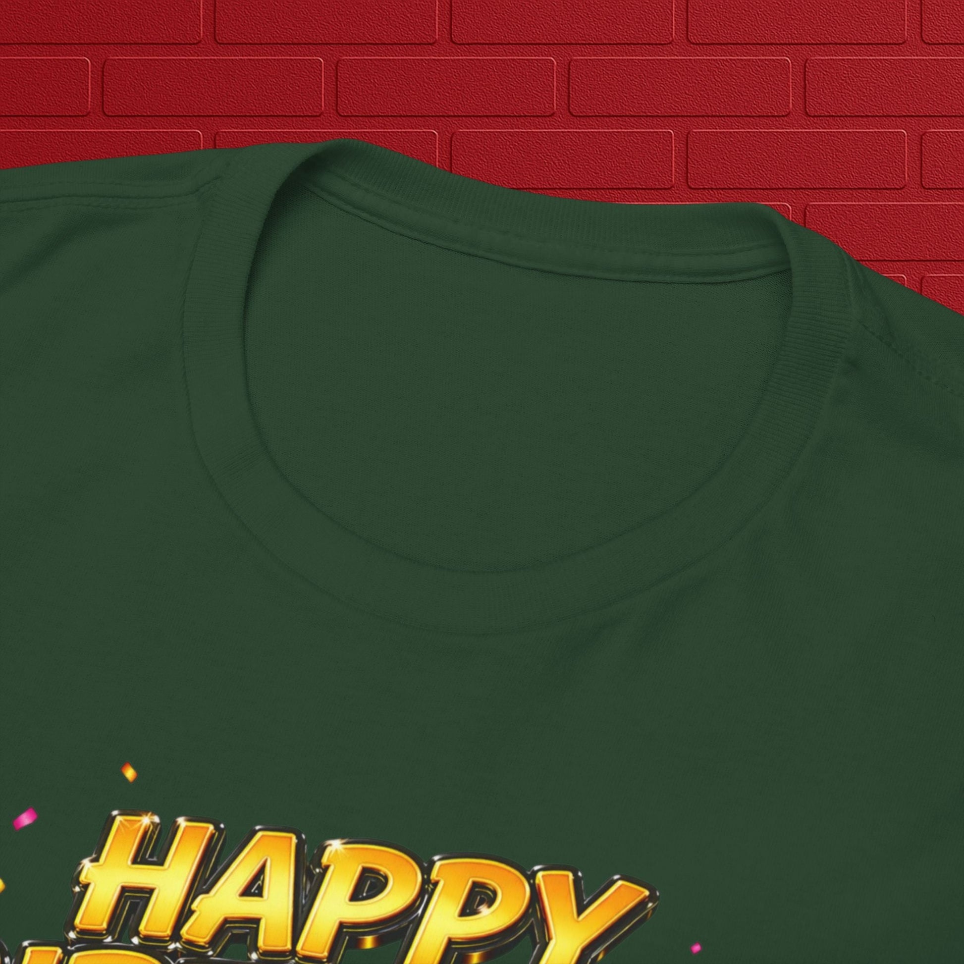 Birthday Tee - "Happy Birthday! June 25 2026" Personalized Glen Tribute Shirt Printify