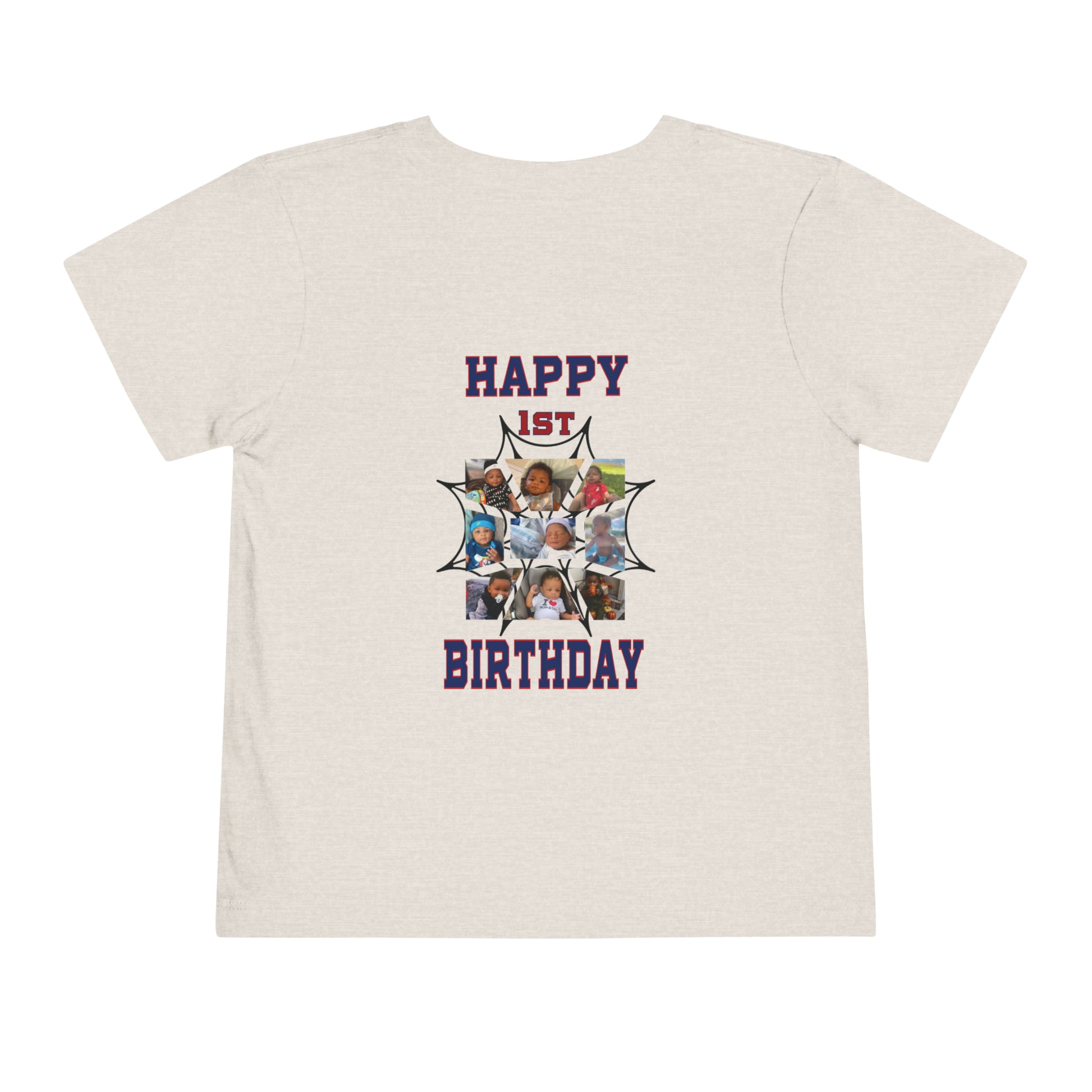 KJ BIRTHDAY SISTER Toddler Short Sleeve Tee Printify