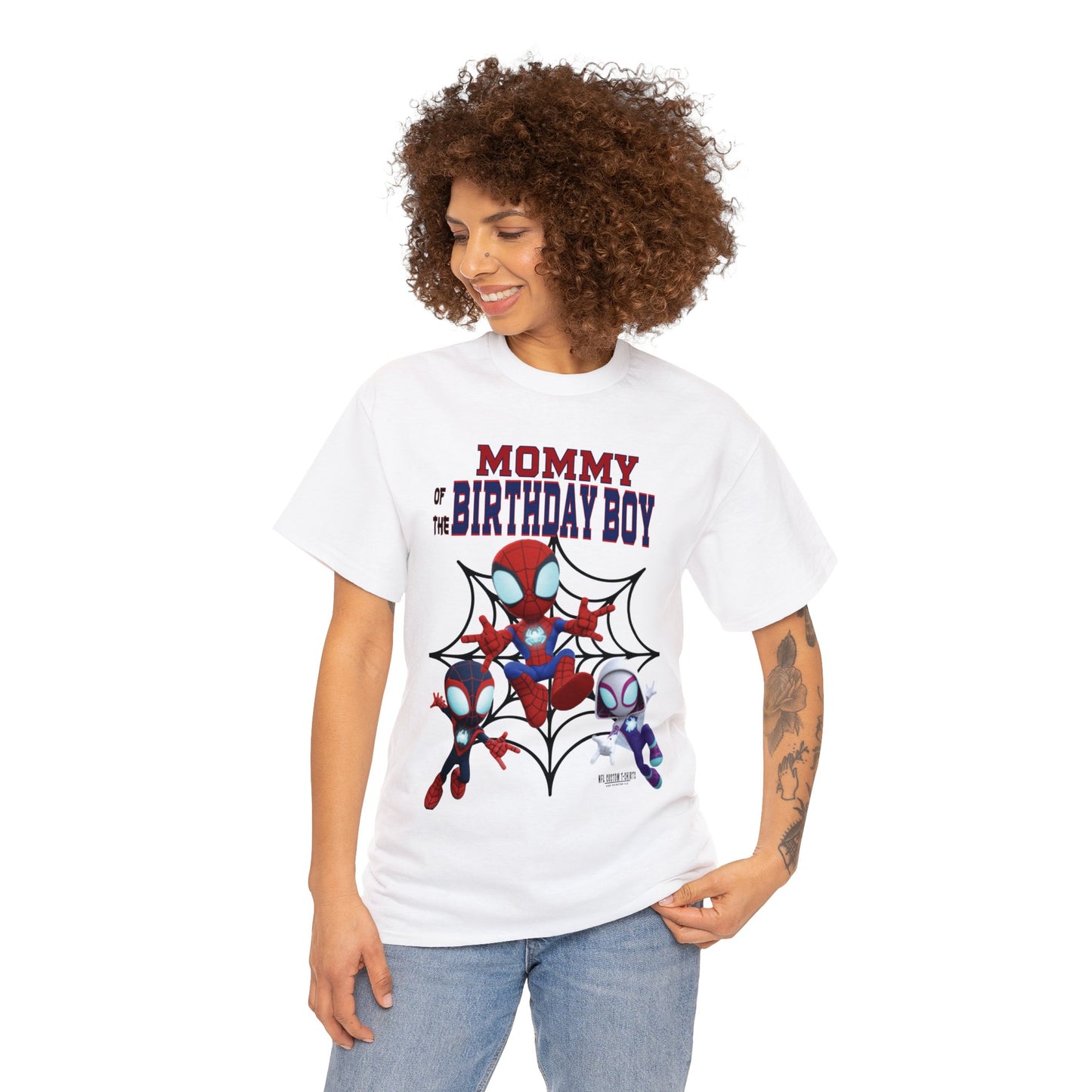 KJ BIRTHDAY MOMMY Heavy Cotton Tee Printify