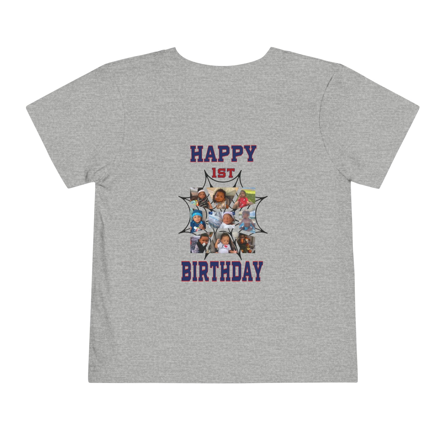 KJ BIRTHDAY Toddler Short Sleeve Tee Printify