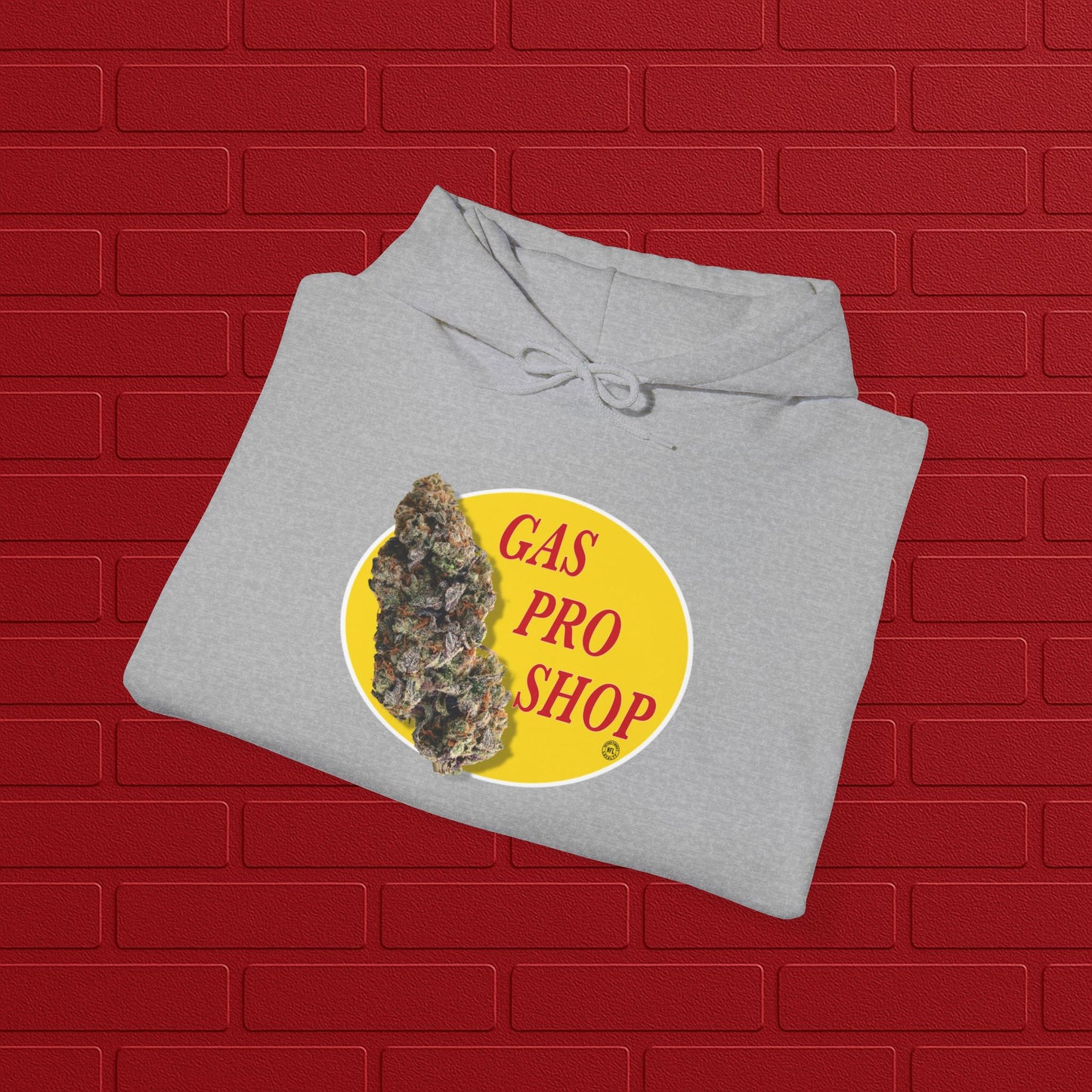 Gas Pro Shop Hoodie | Unisex Cannabis Sweatshirt | Cozy Gift for Stoners | Unique Graphic Hoodie | Perfect for Outdoors & Relaxation