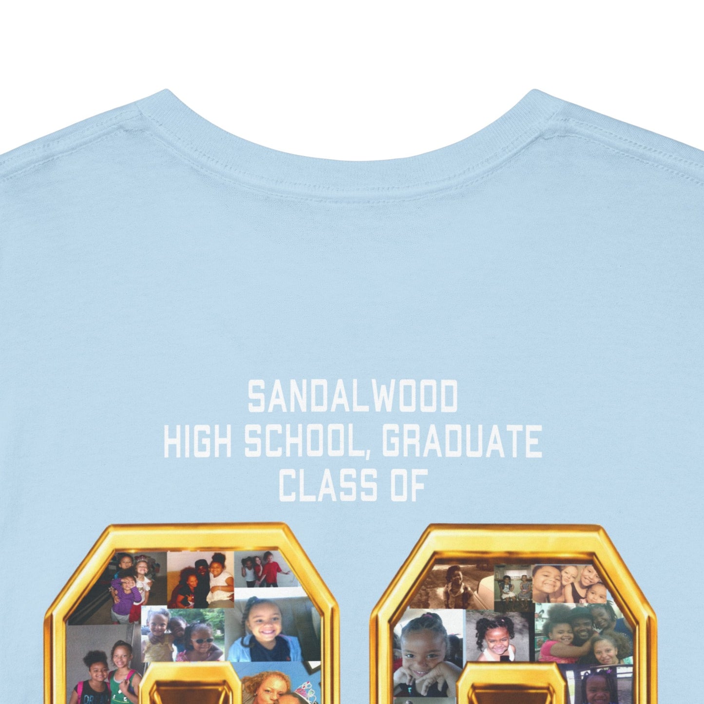 Graduation Photo Tee — Personalized 'Congratulations Keandra' Senior 2026 Graduate Shirt Printify