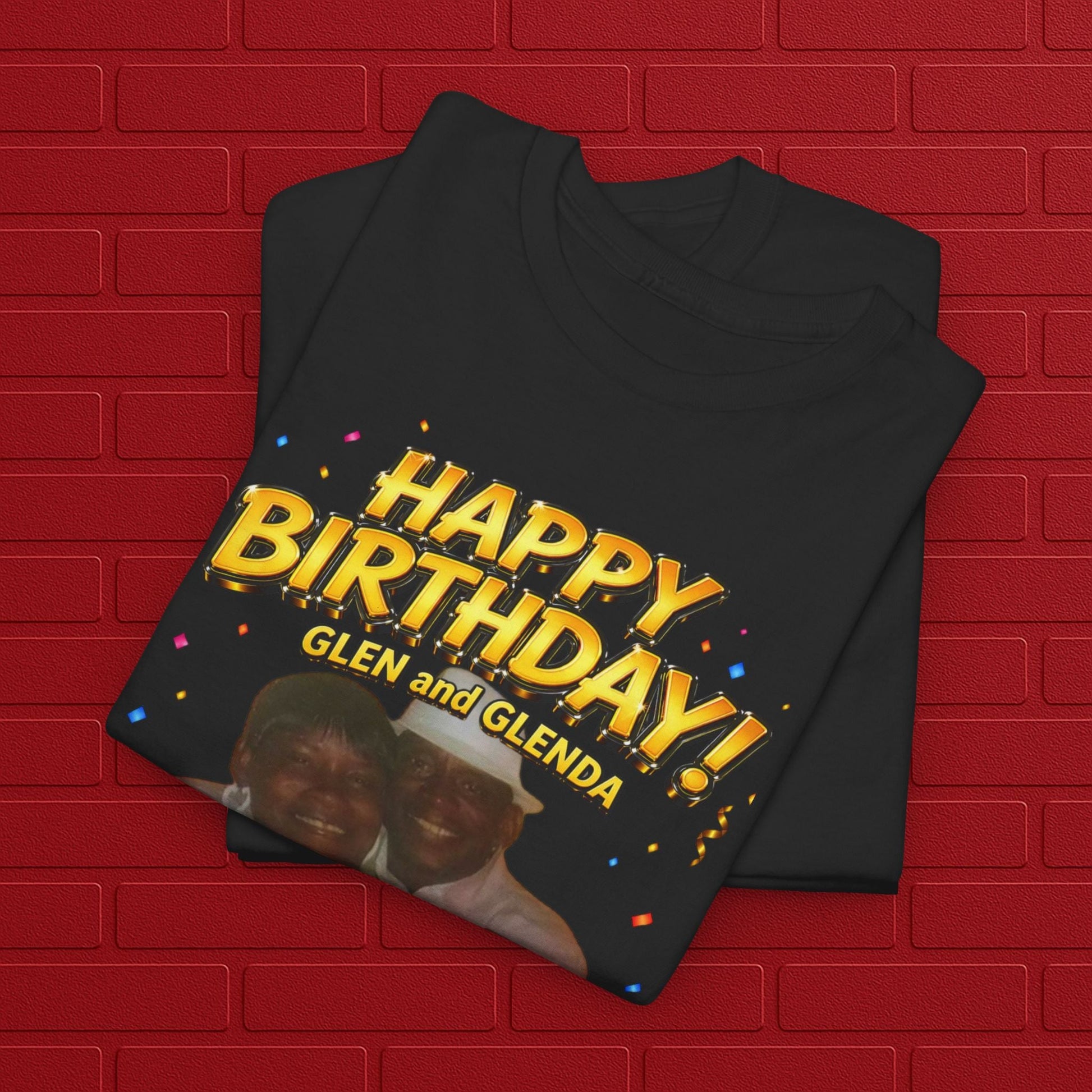 Birthday Tee - "Happy Birthday! June 25 2026" Personalized Glen Tribute Shirt Printify