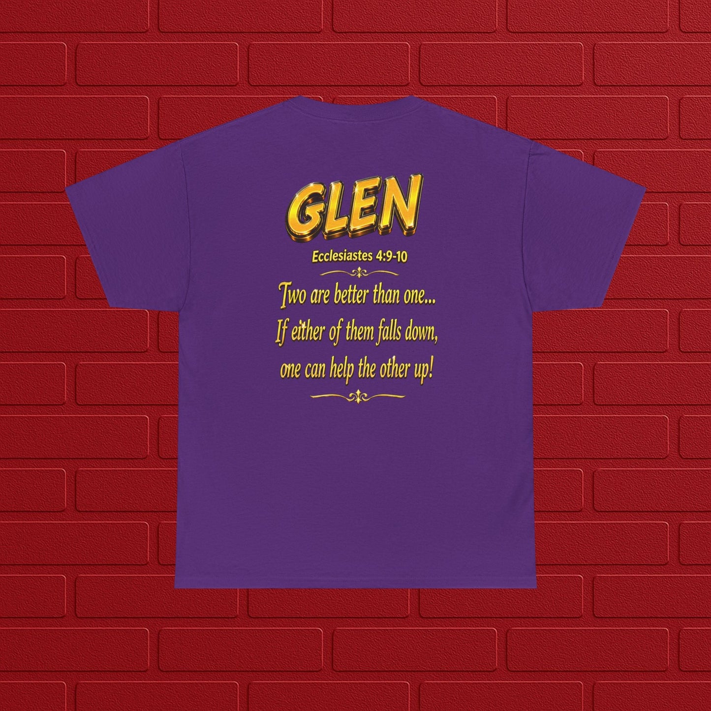 Birthday Tee - "Happy Birthday! June 25 2026" Personalized Glen Tribute Shirt Printify