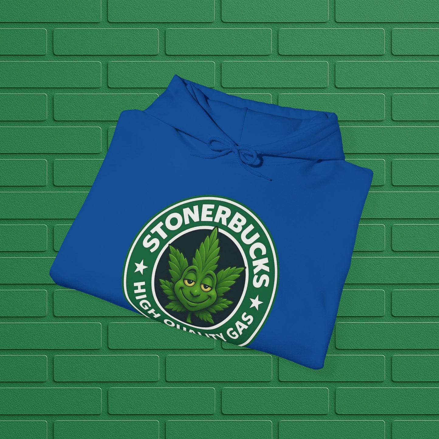 Stonerbucks Hoodie, High-Quality Gas Sweatshirt, Cannabis Apparel, Unisex Pullover, 420 Gift, Streetwear Fashion