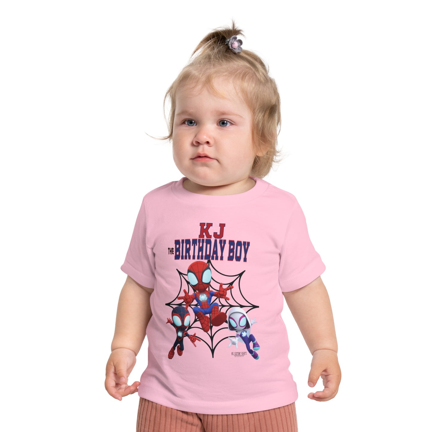 KJ BIRTHDAY Baby Short Sleeve T-Shirt Printify