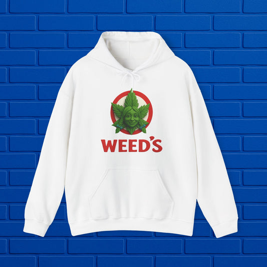 Weed’s Unisex Hoodie | Cannabis Sweatshirt | Cozy 420 Pullover | Festival Streetwear | Gift for Weed Lovers Printify