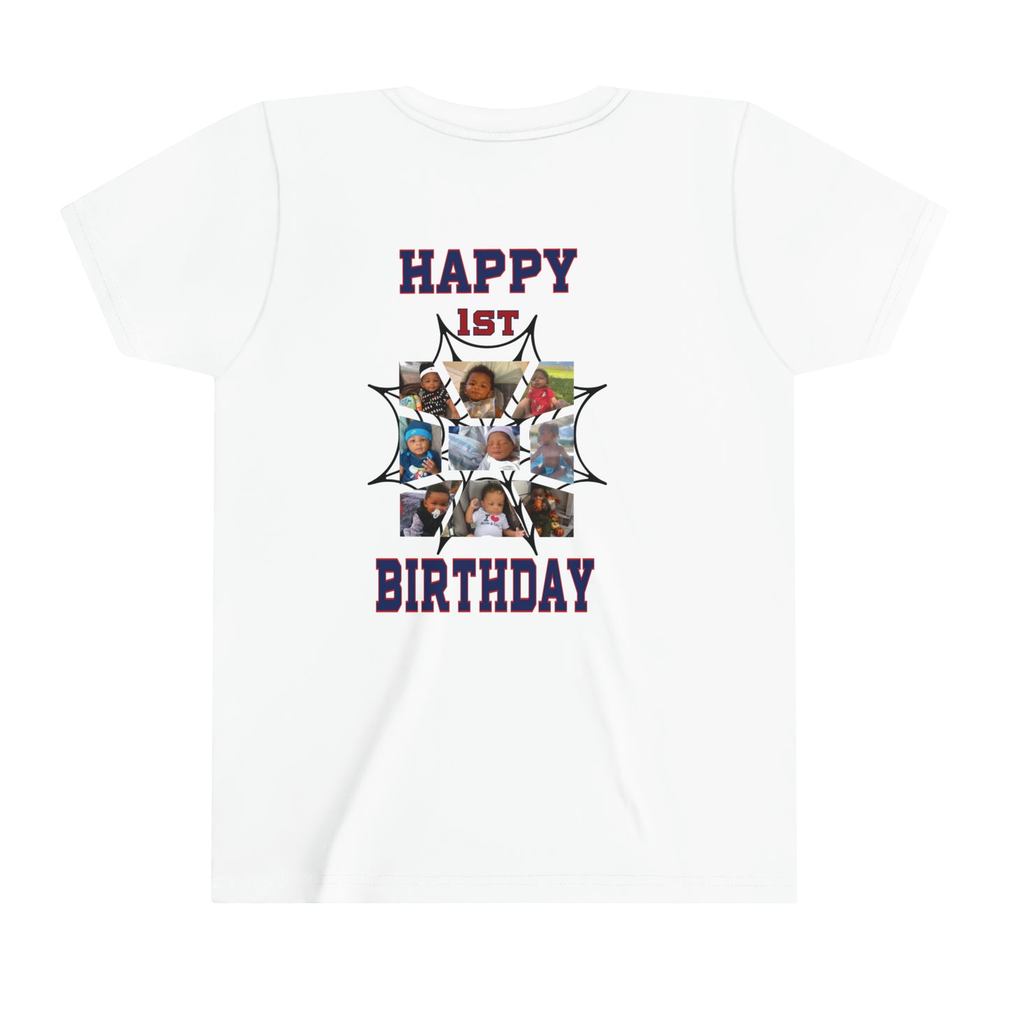 KJ BIRTHDAY COUSIN Youth Short Sleeve Tee Printify