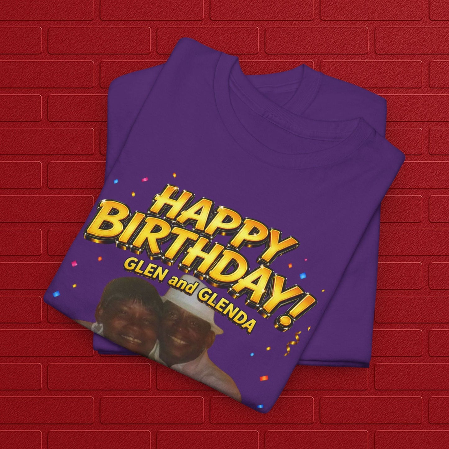 Birthday Tee - "Happy Birthday! June 25 2026" Personalized Glen Tribute Shirt Printify