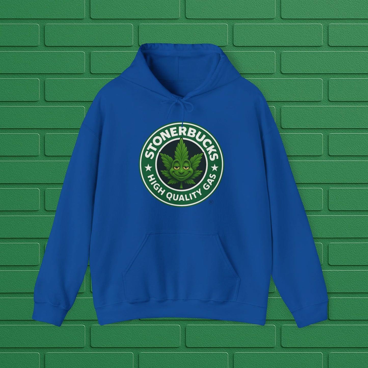 Stonerbucks Hoodie, High-Quality Gas Sweatshirt, Cannabis Apparel, Unisex Pullover, 420 Gift, Streetwear Fashion