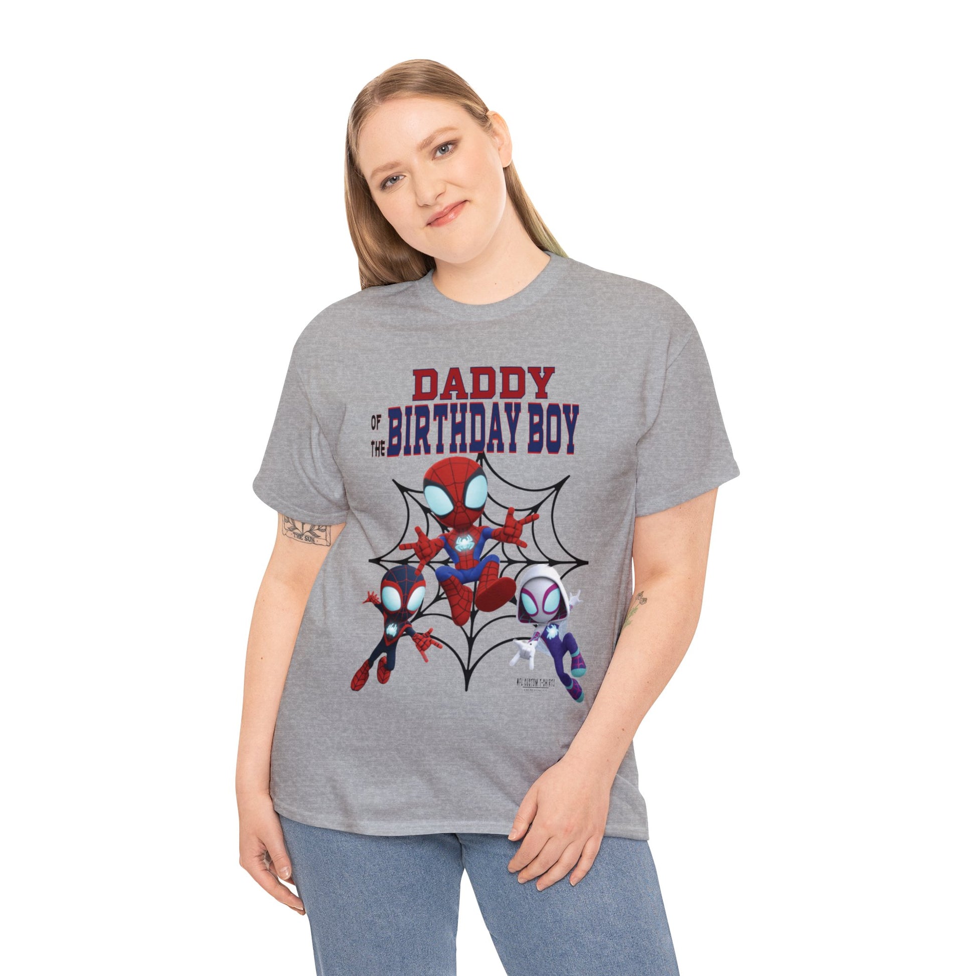 KJ BIRTHDAY DADDYHeavy Cotton Tee Printify