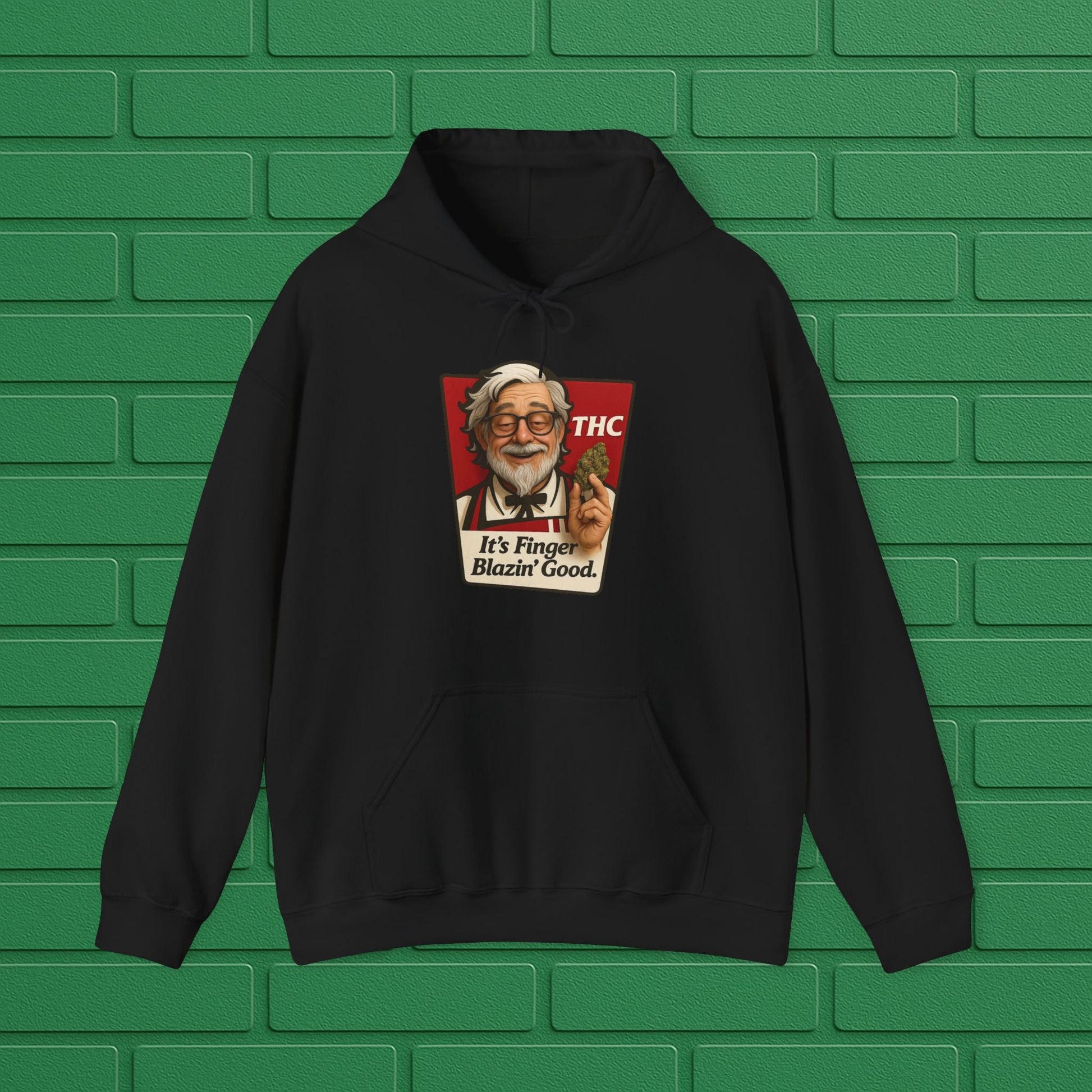 It’s Finger Blazing Good Hoodie | Funny Weed Sweatshirt | THC Cannabis Hoodie | Stoner Gift Hoodie | Unisex 420 Apparel Printify