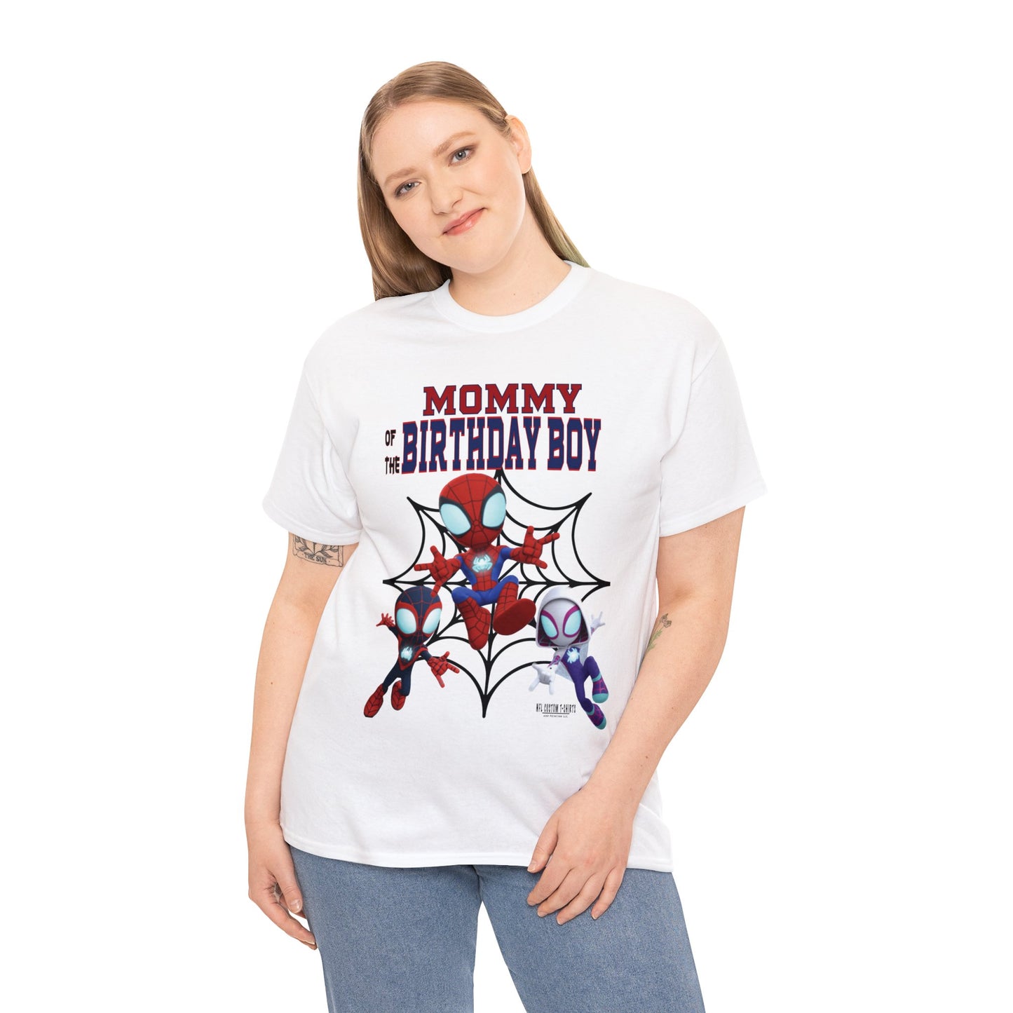 KJ BIRTHDAY MOMMY Heavy Cotton Tee Printify