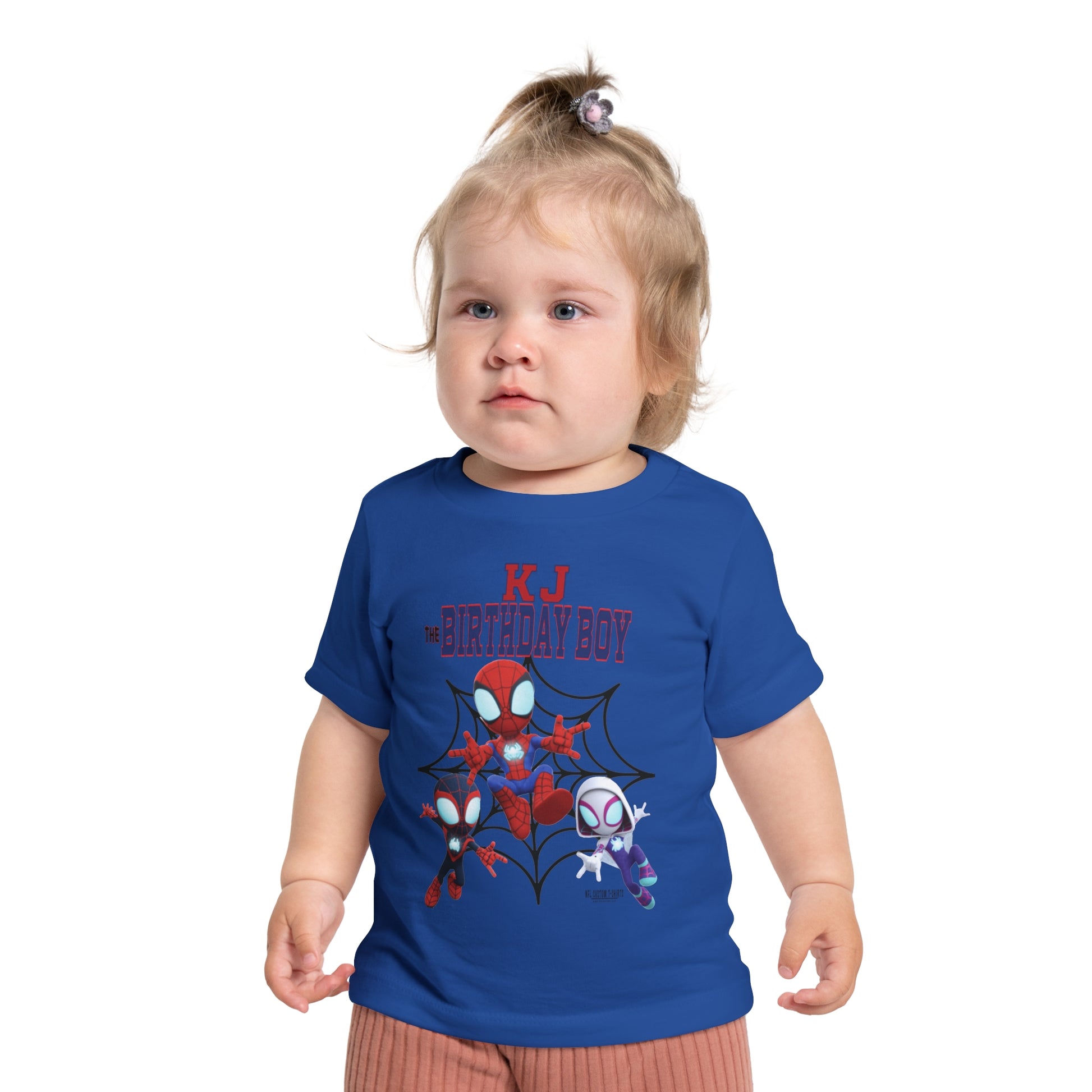 KJ BIRTHDAY Baby Short Sleeve T-Shirt Printify