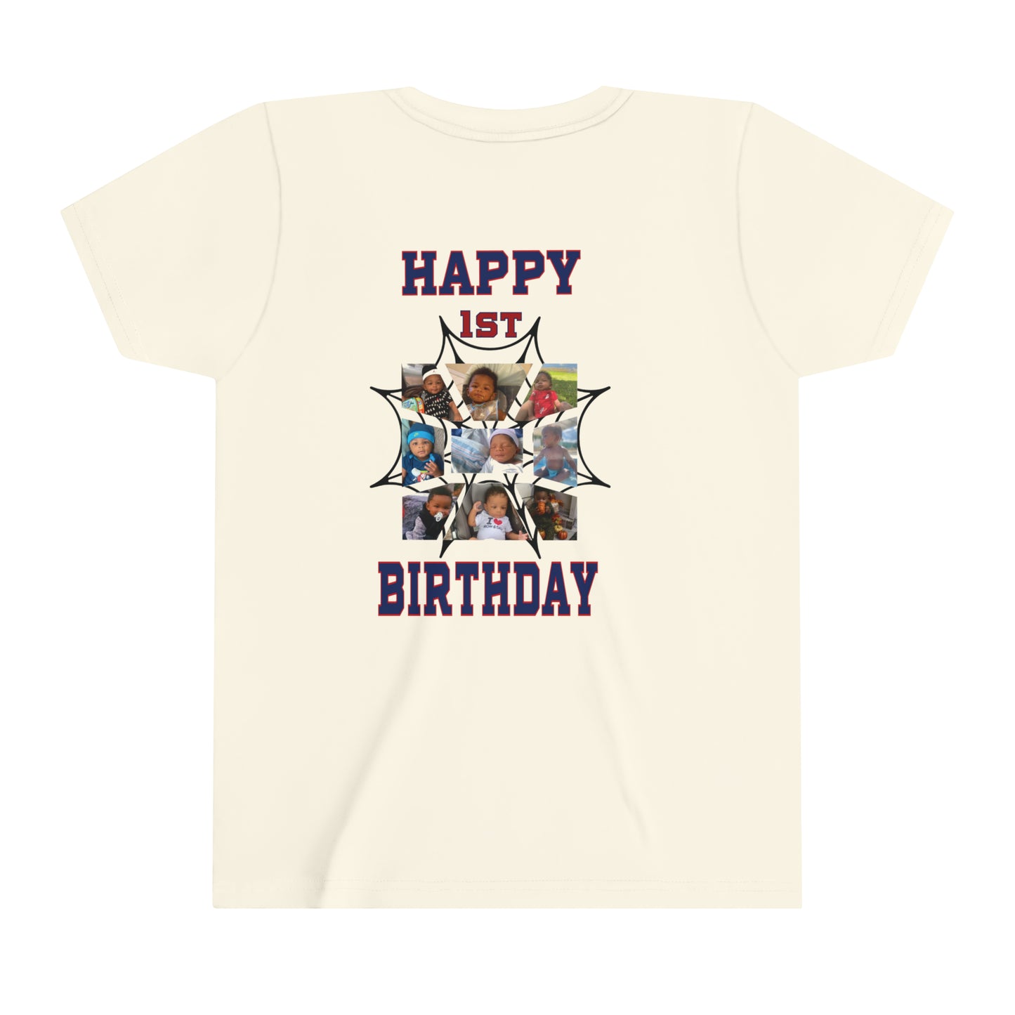 KJ BIRTHDAY COUSIN Youth Short Sleeve Tee Printify