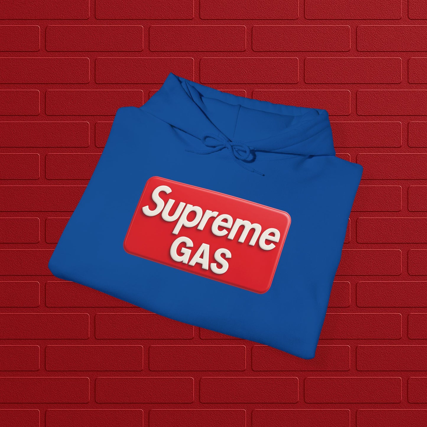 Supreme GAS Hoodie | Unisex Streetwear Sweatshirt | Cozy Casual Pullover | Trendy Gift for Him or Her | Everyday Hoodie