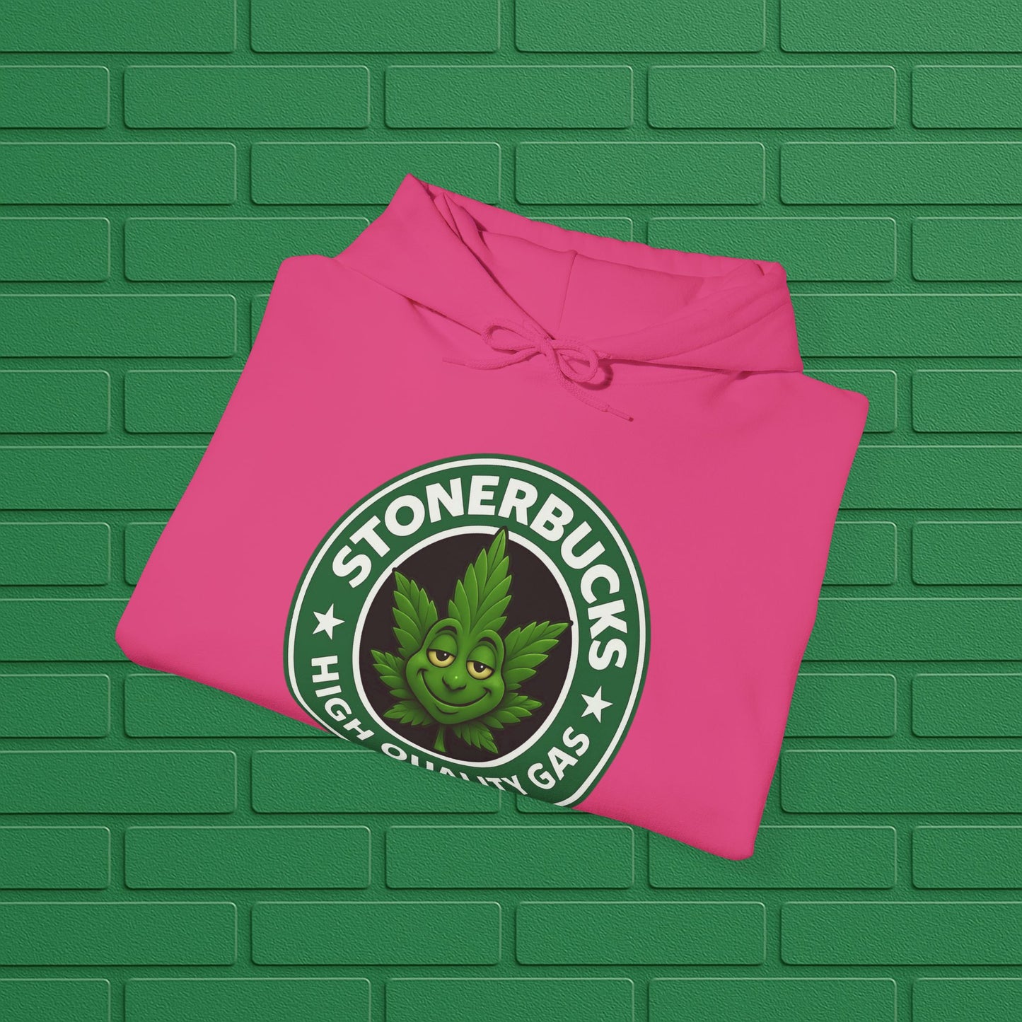 Stonerbucks Hoodie, High-Quality Gas Sweatshirt, Cannabis Apparel, Unisex Pullover, 420 Gift, Streetwear Fashion