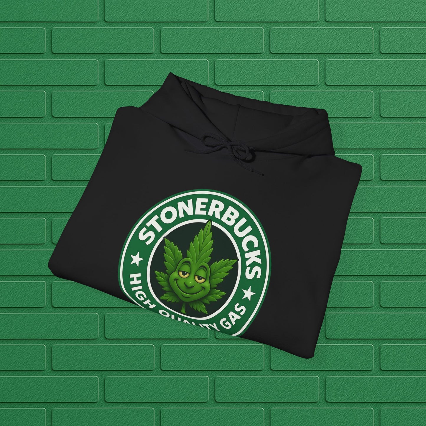 Stonerbucks Hoodie, High-Quality Gas Sweatshirt, Cannabis Apparel, Unisex Pullover, 420 Gift, Streetwear Fashion
