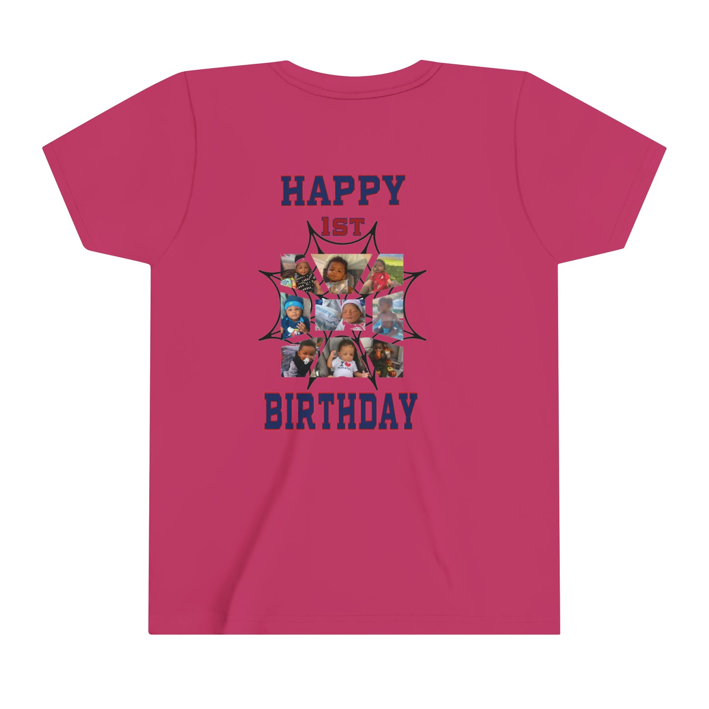 KJ BIRTHDAY COUSIN Youth Short Sleeve Tee Printify