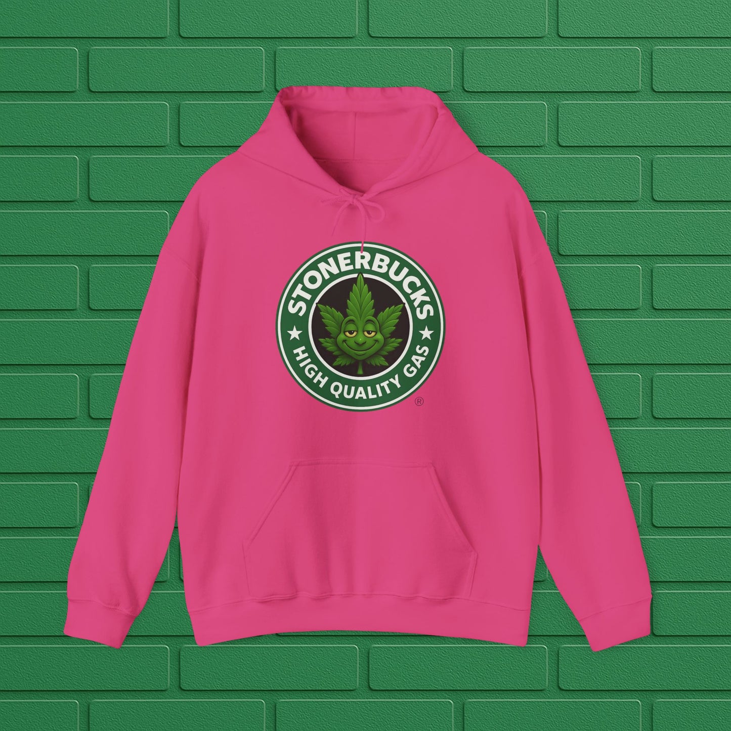 Stonerbucks Hoodie, High-Quality Gas Sweatshirt, Cannabis Apparel, Unisex Pullover, 420 Gift, Streetwear Fashion