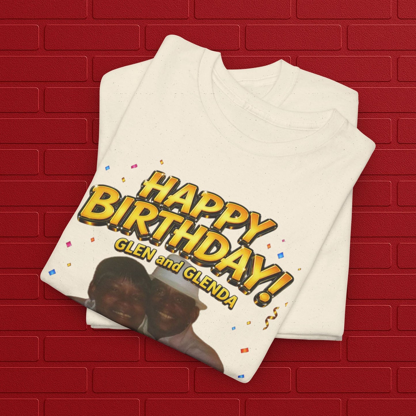Birthday Tee - "Happy Birthday! June 25 2026" Personalized Glen Tribute Shirt Printify