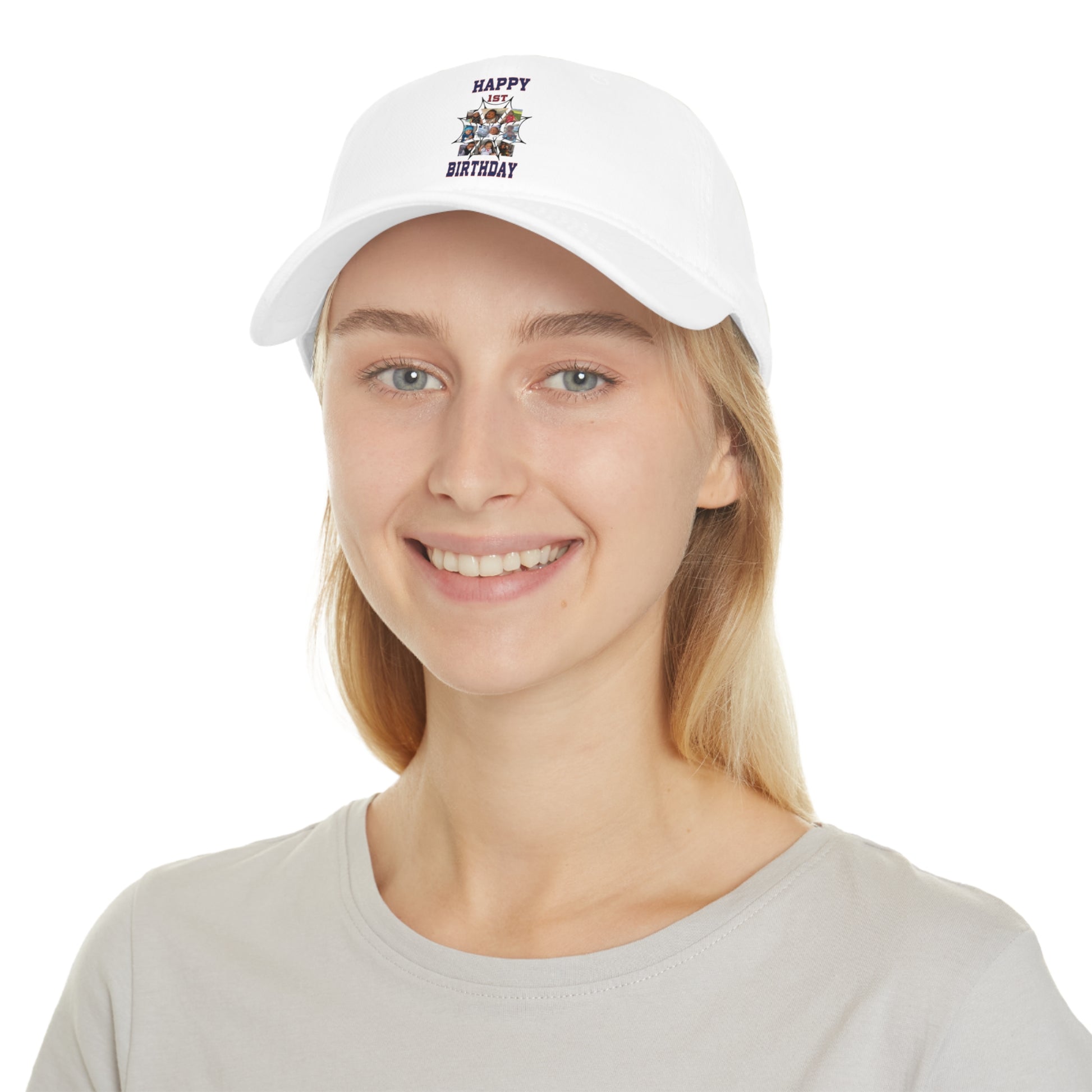 KJ BIRTHDAY Low Profile Baseball Cap Printify