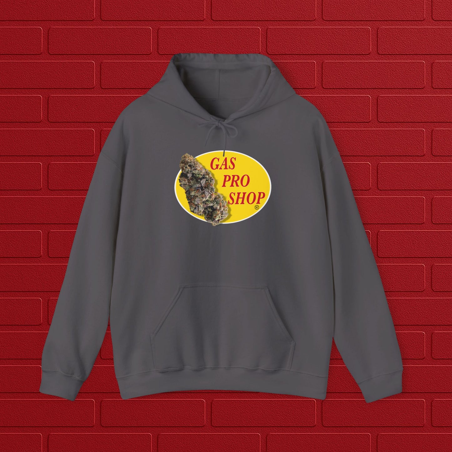 Gas Pro Shop Hoodie | Unisex Cannabis Sweatshirt | Cozy Gift for Stoners | Unique Graphic Hoodie | Perfect for Outdoors & Relaxation