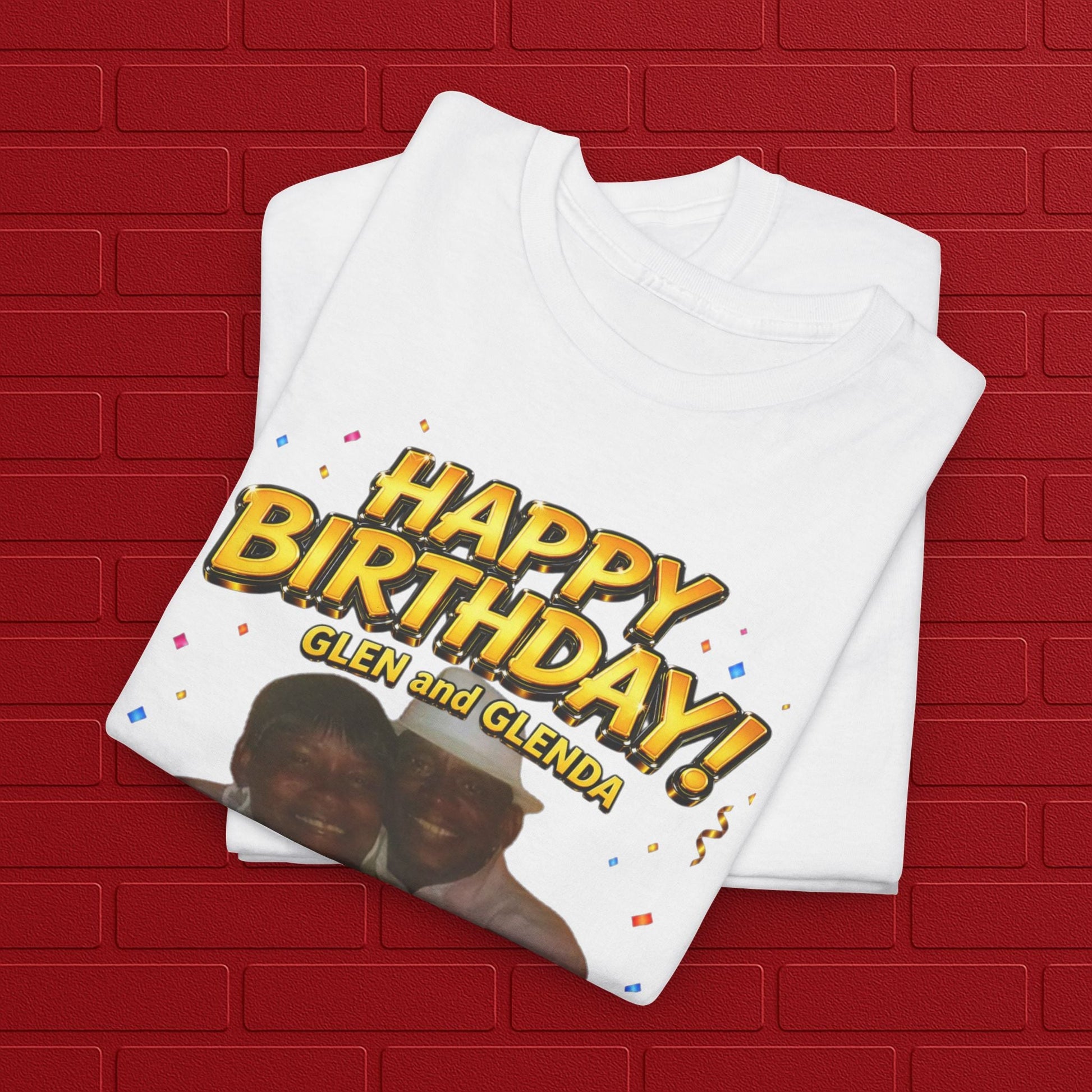 Birthday Tee - "Happy Birthday! June 25 2026" Personalized Glen Tribute Shirt Printify